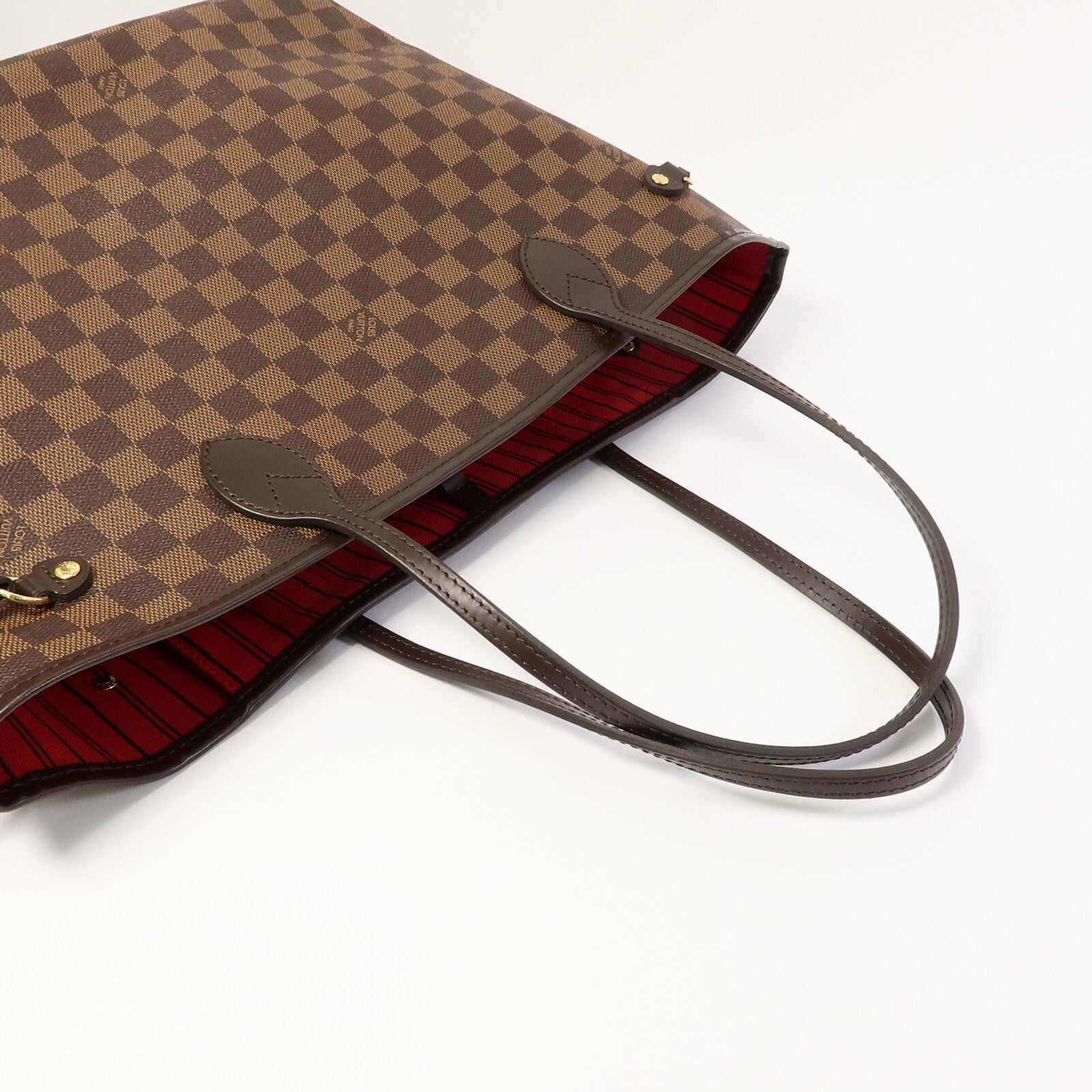 LOUIS VUITTON Damier Neverfull MM肩背袋