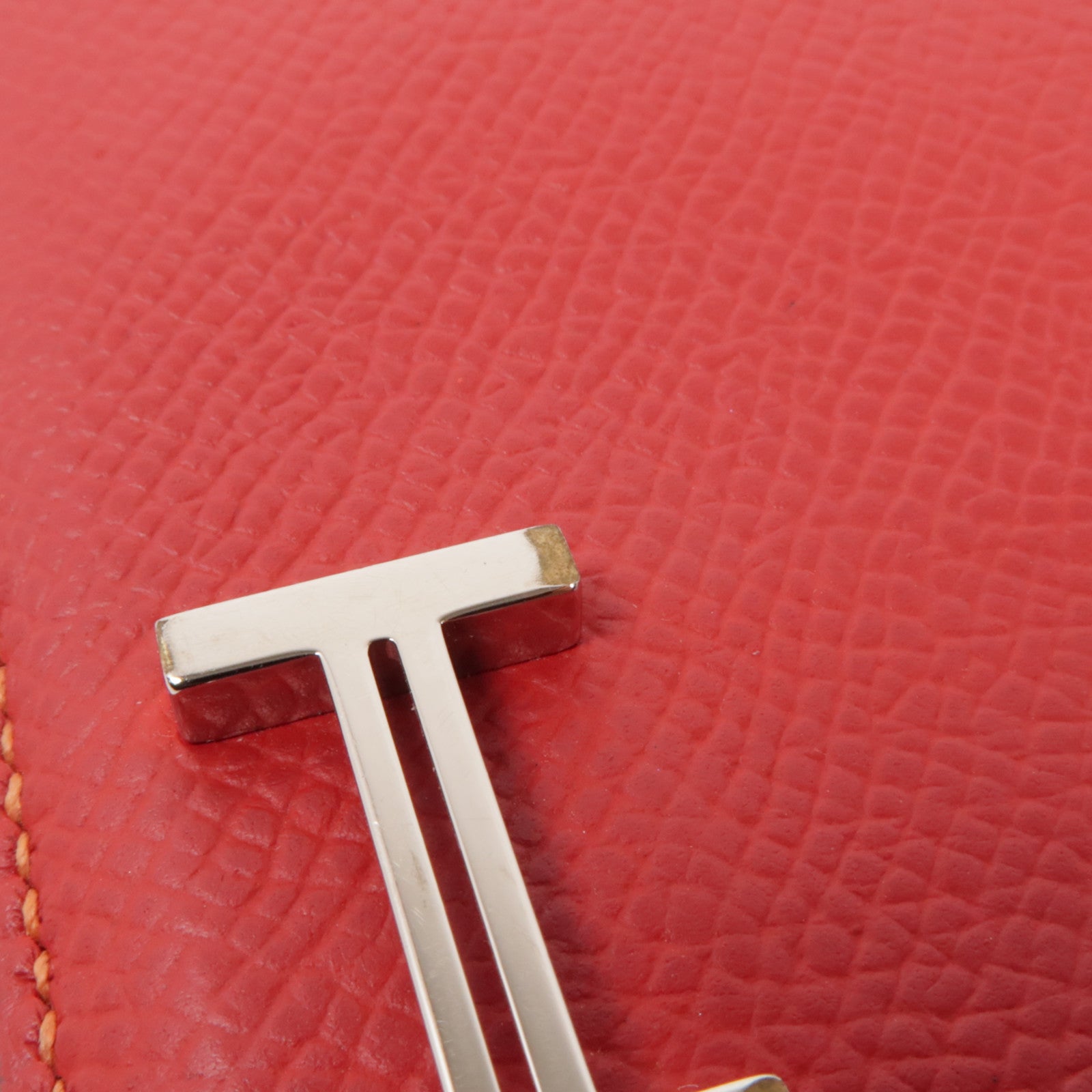 HERMES Epsom皮革Bearn Long Wallet銀扣長錢包Rose Jaipur