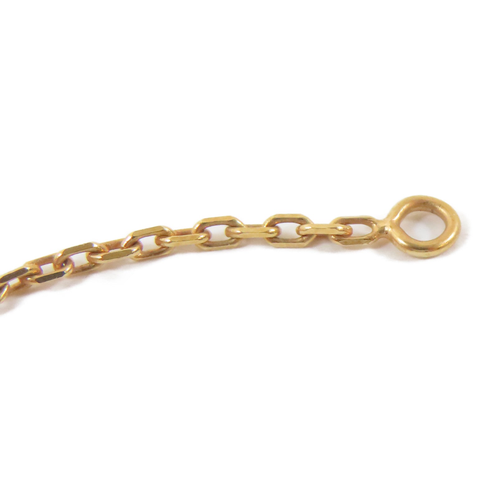 HERMES 金屬Pop H Pendant Necklace項鍊金色/白色#40cm