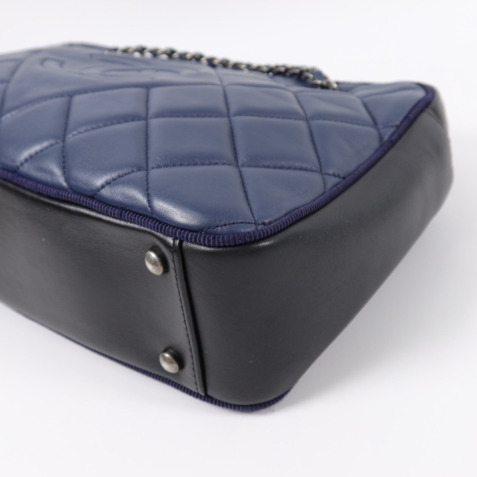 CHANEL 牛皮皮革Shoulder Bag鏈帶肩背袋