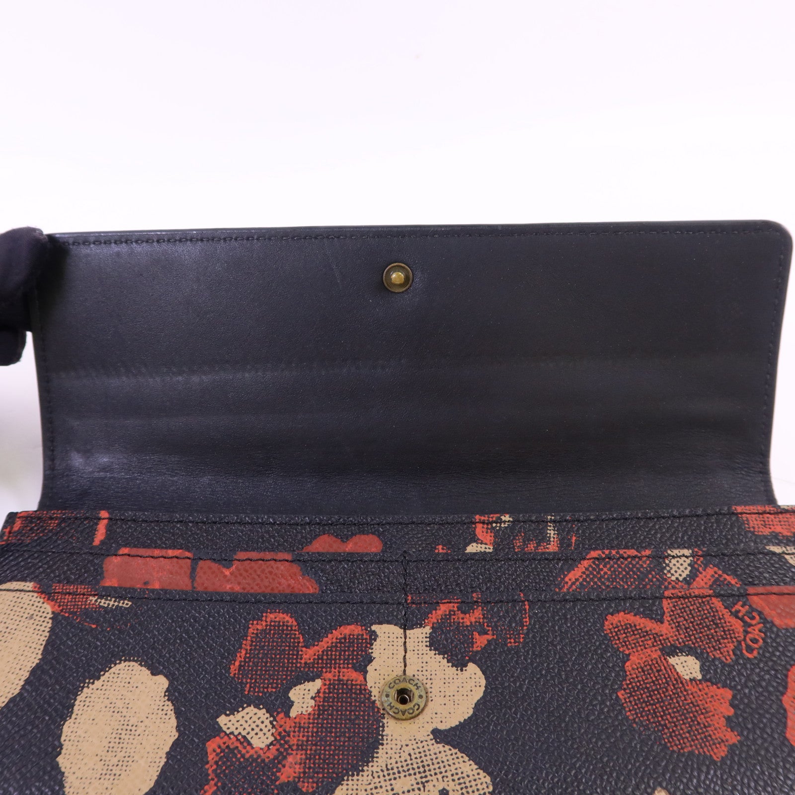 COACH 牛皮皮革Long Wallet長錢包