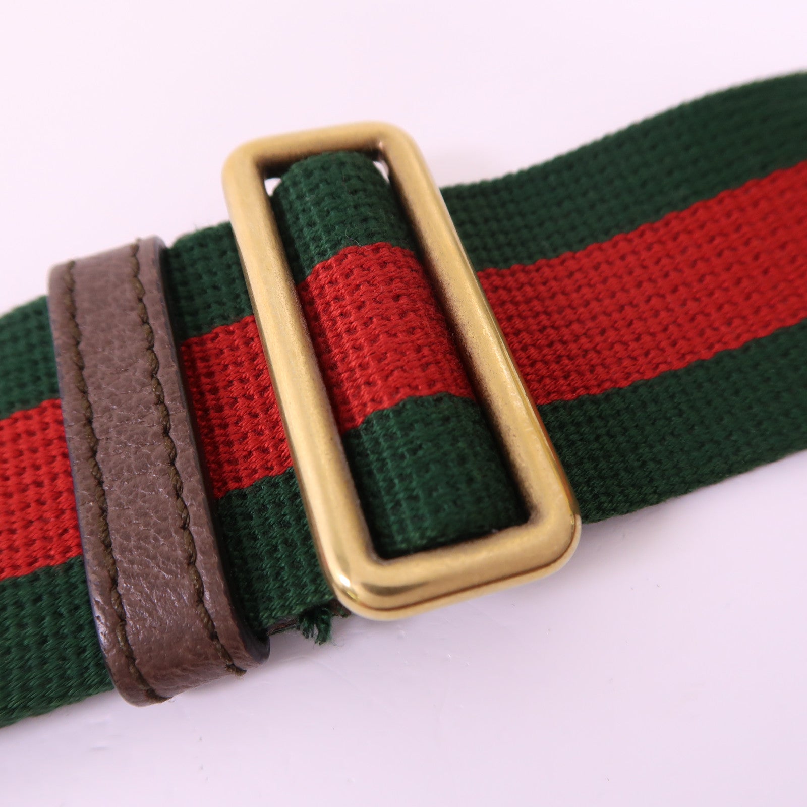 GUCCI 塗層帆布Neo Vintage GG Messenger金扣肩背袋