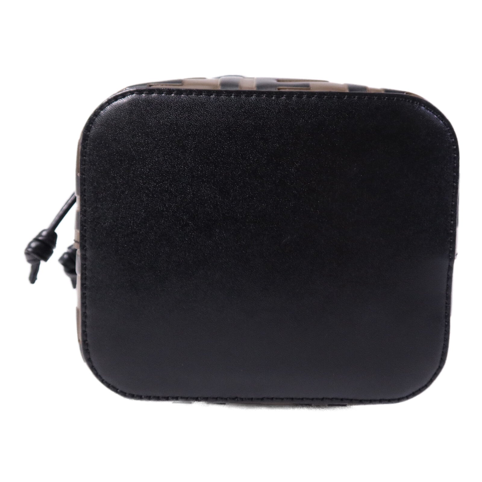 FENDI 牛皮皮革Mon Tresor Mini金扣手挽肩背兩用袋