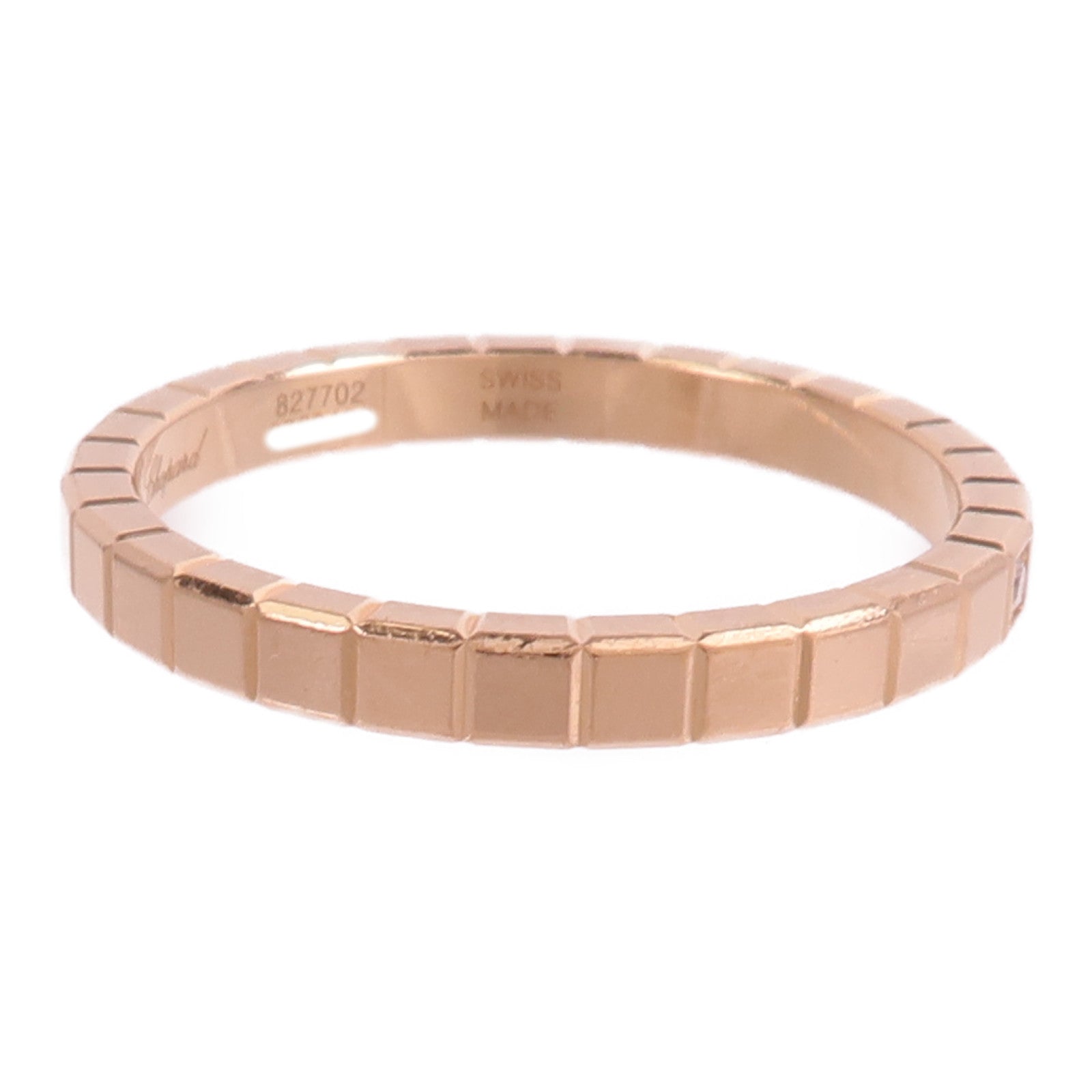 Chopard 18K玫瑰金Ice Cube Ring戒指