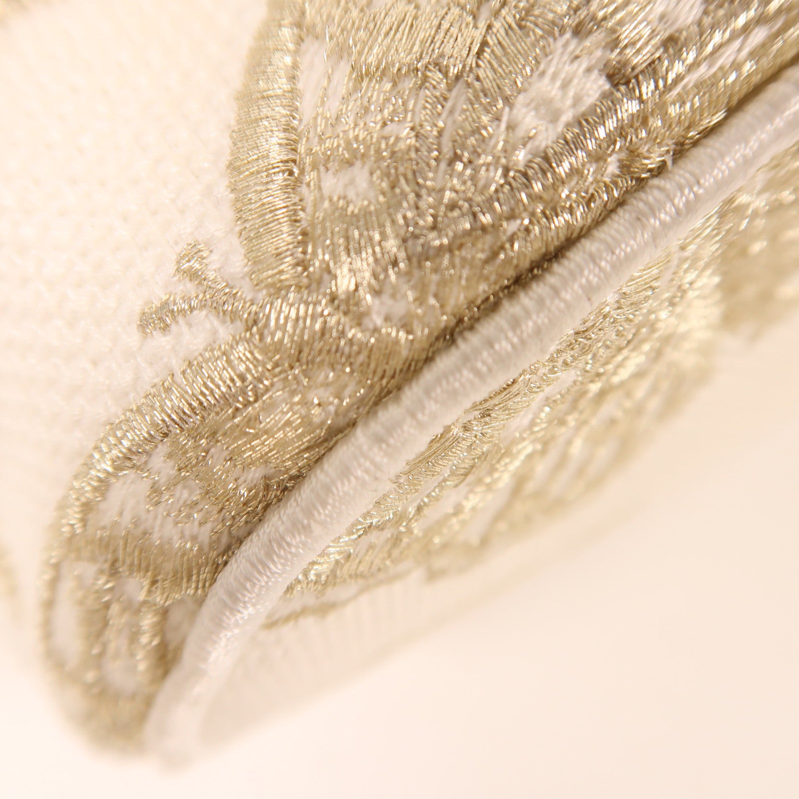 Dior 帆布Hat Basket Gradient Butterflies金扣手挽肩背兩用袋白色/金色