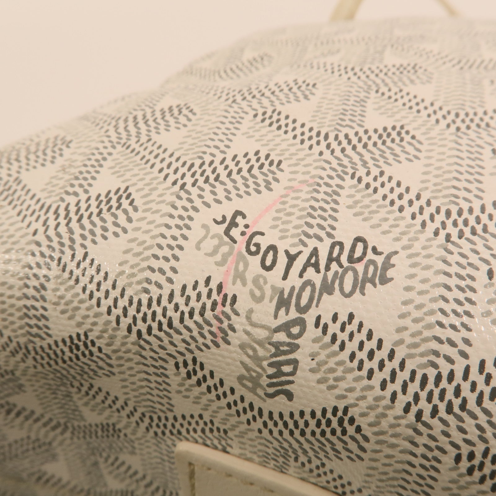 GOYARD 塗層帆布Rouette Souple PM銀扣肩背袋