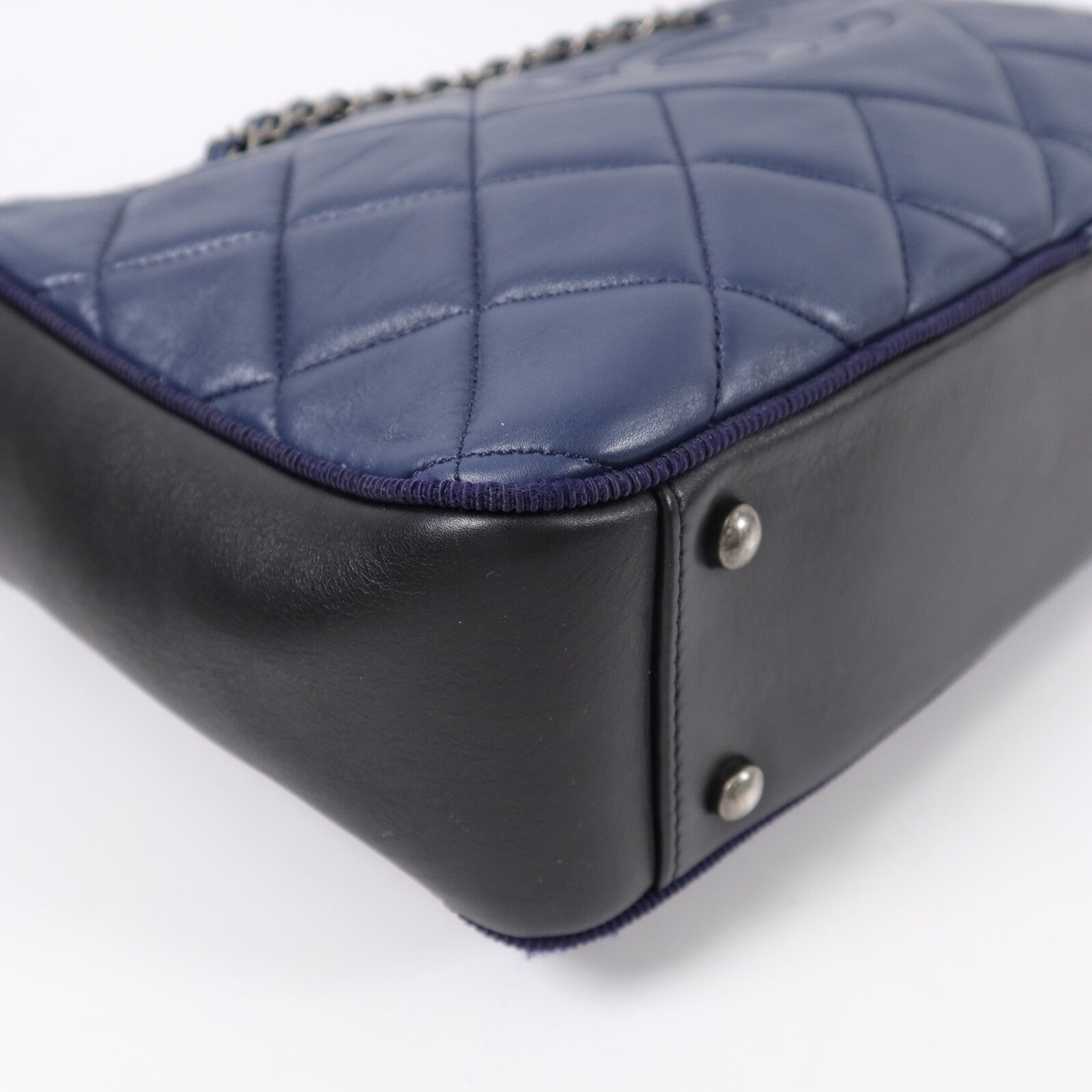 CHANEL 牛皮皮革Shoulder Bag鏈帶肩背袋