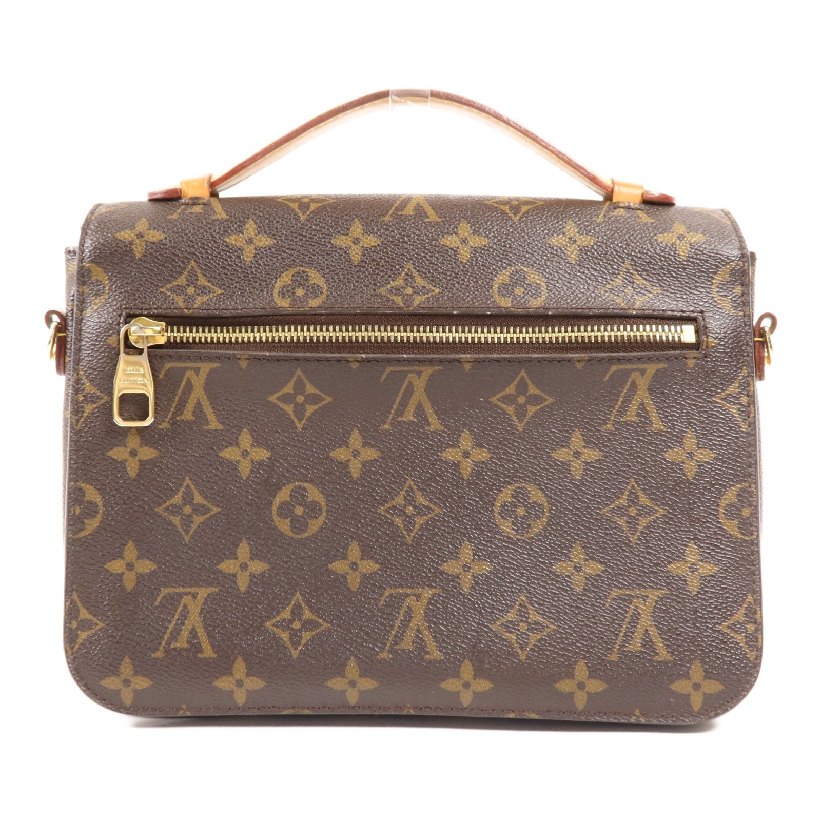 LOUIS VUITTON Monogram Pochette Metis MM金扣手挽肩背兩用袋