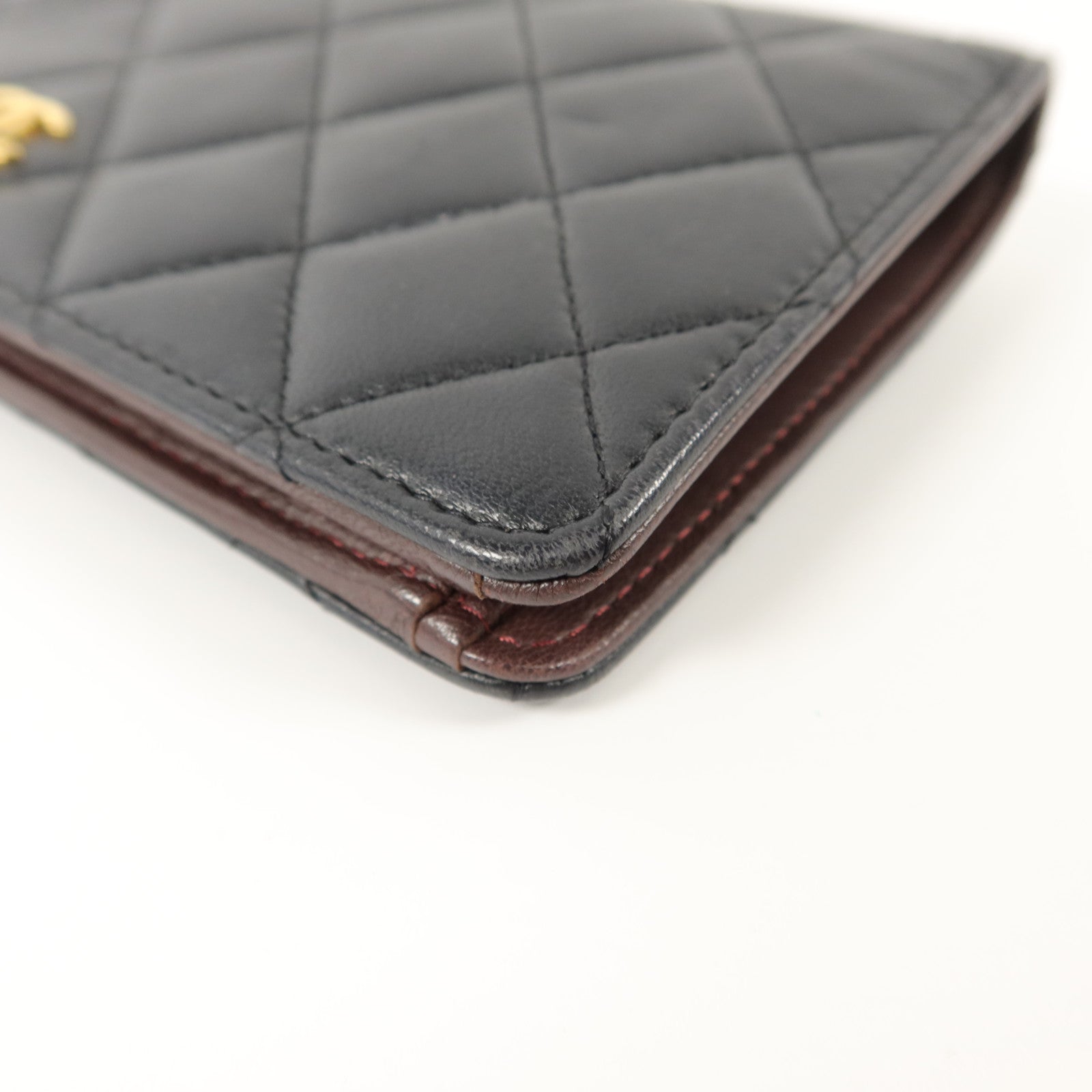CHANEL 羊皮皮革Long Bifold Wallet長錢包