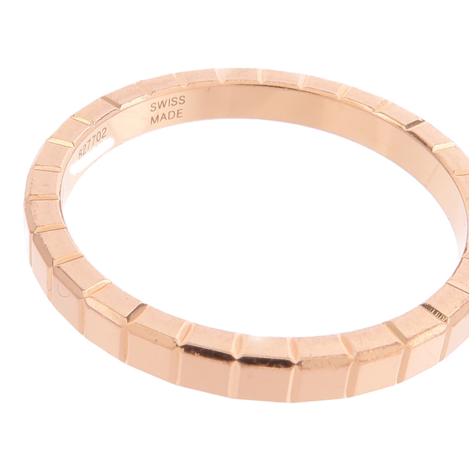 Chopard 18K玫瑰金Ice Cube Ring戒指