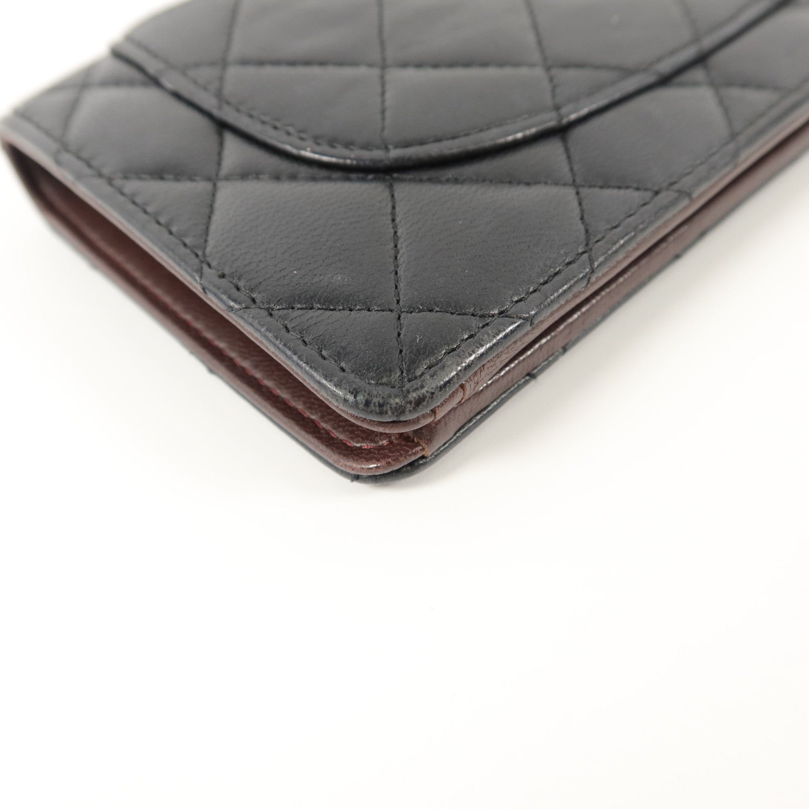 CHANEL 羊皮皮革Long Bifold Wallet長錢包