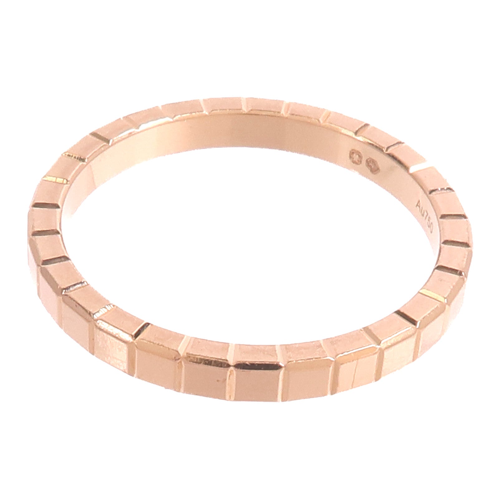 Chopard 18K玫瑰金Ice Cube Ring戒指