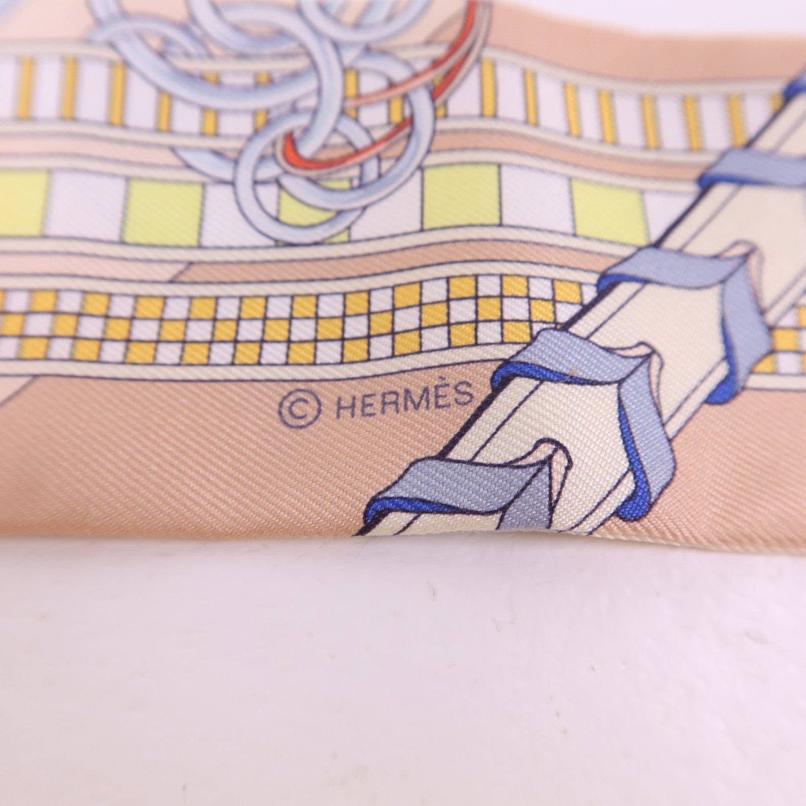 HERMES 絲質Twilly絲巾