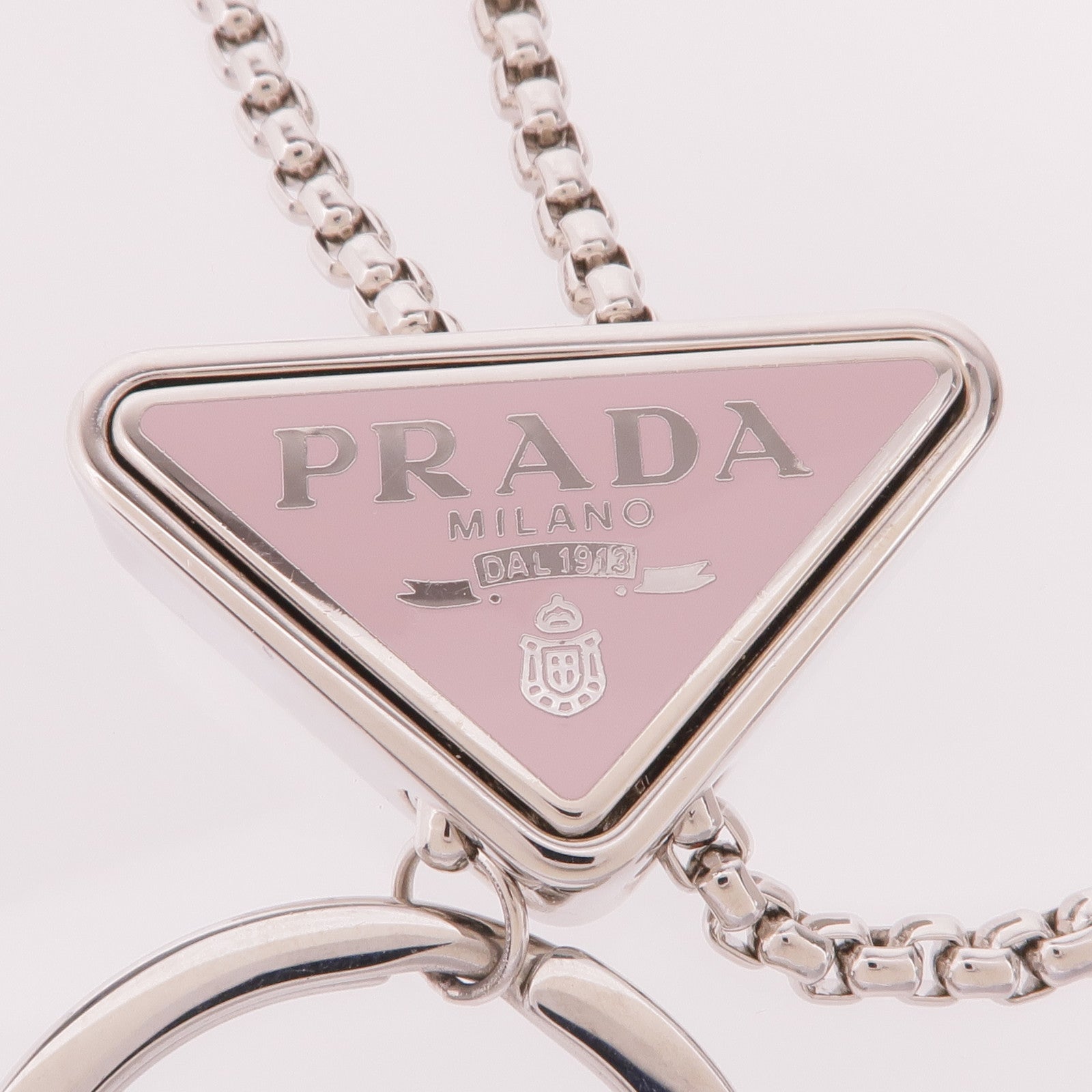 PRADA 金屬Key Ring Necklace項鍊