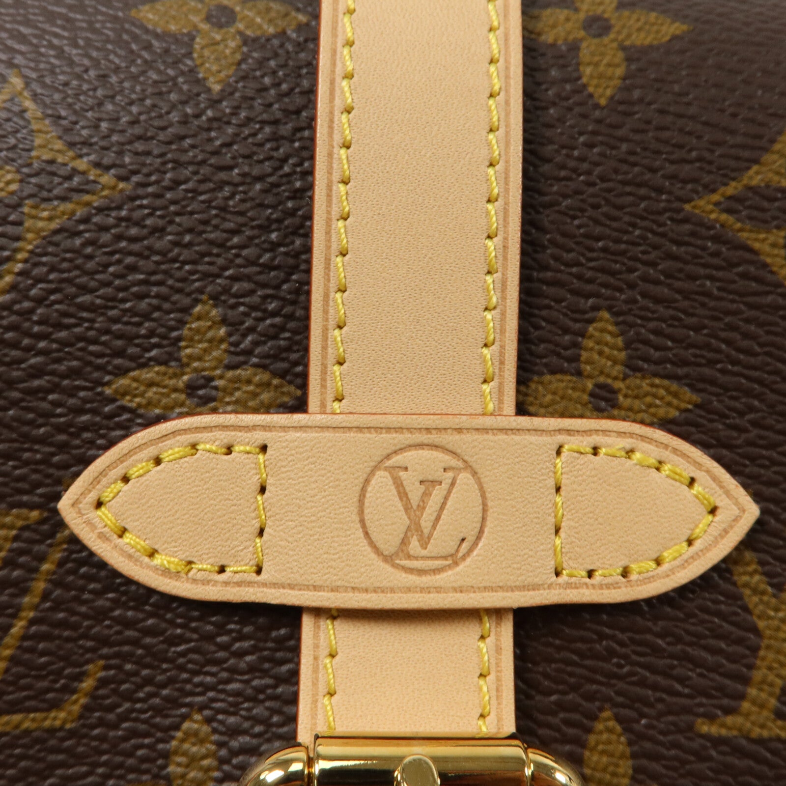 LOUIS VUITTON Monogram Saumur BB手挽肩背兩用袋