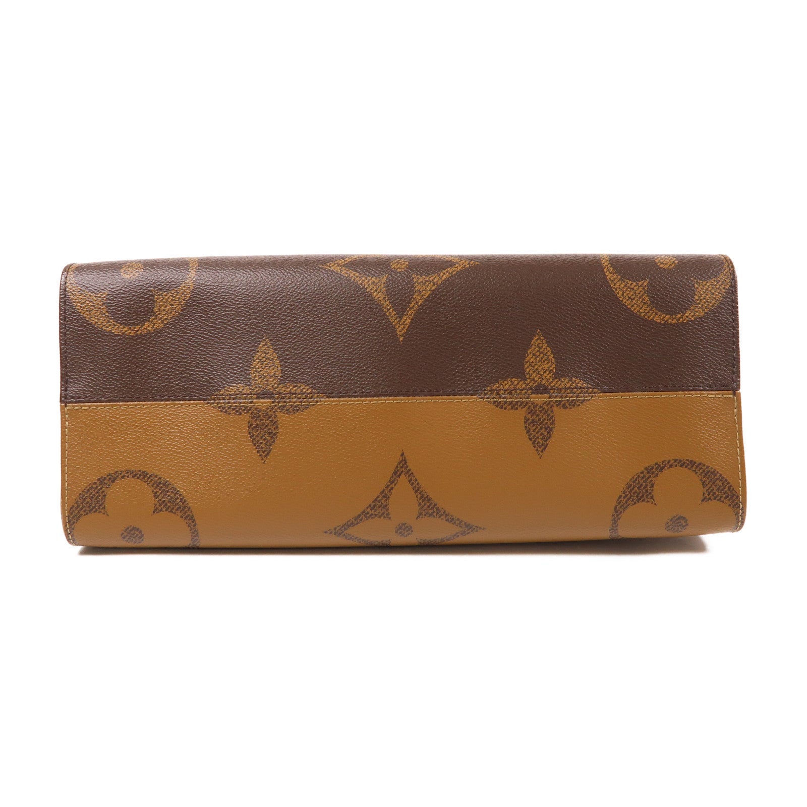 LOUIS VUITTON Monogram Giant On The Go MM金扣手挽肩背兩用袋
