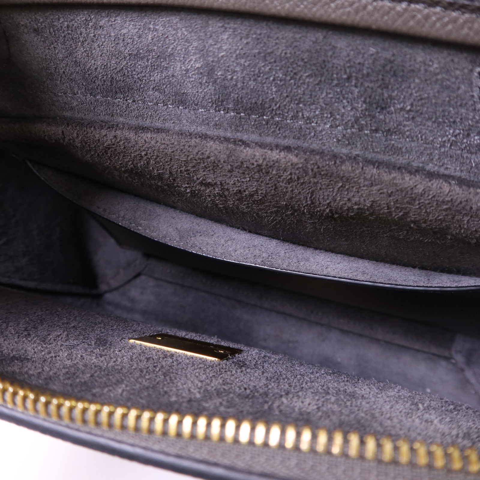 CELINE 牛皮皮革Micro Belt Bag金扣手挽肩背兩用袋