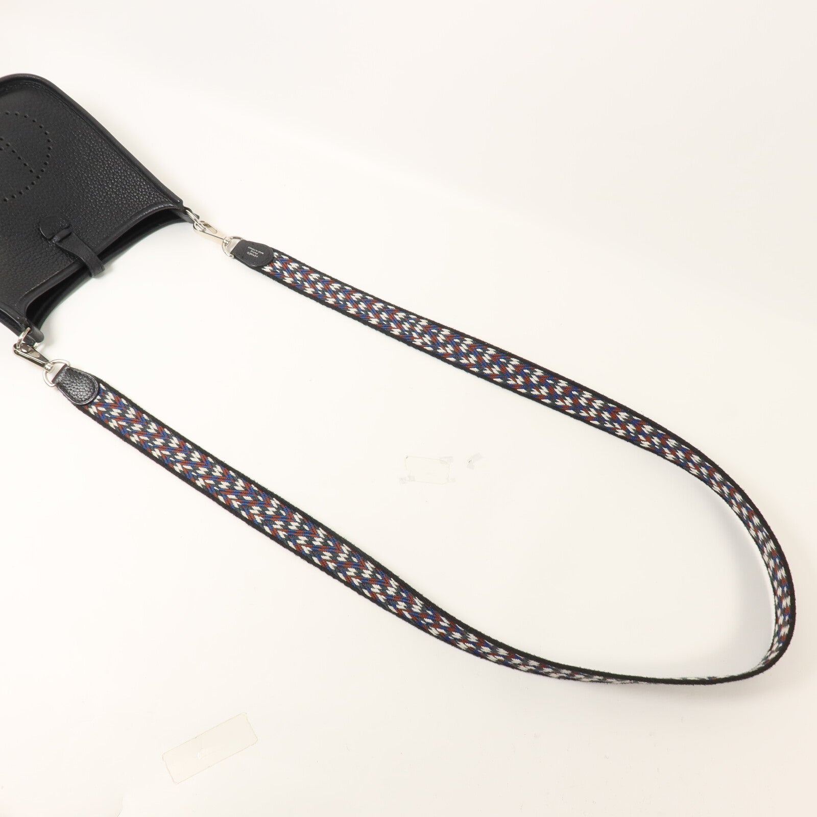 HERMES Clemence皮革Evelyne TPM肩背袋Noir