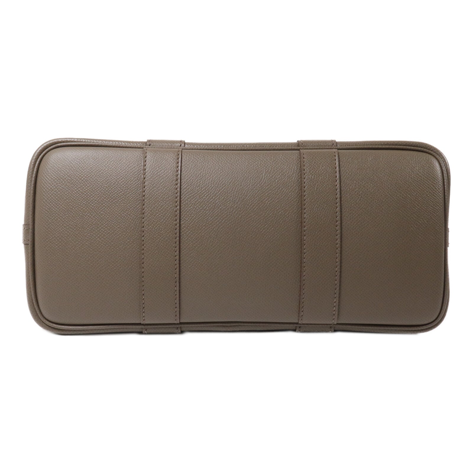HERMES Epsom皮革Garden Party TPM手挽袋Etain