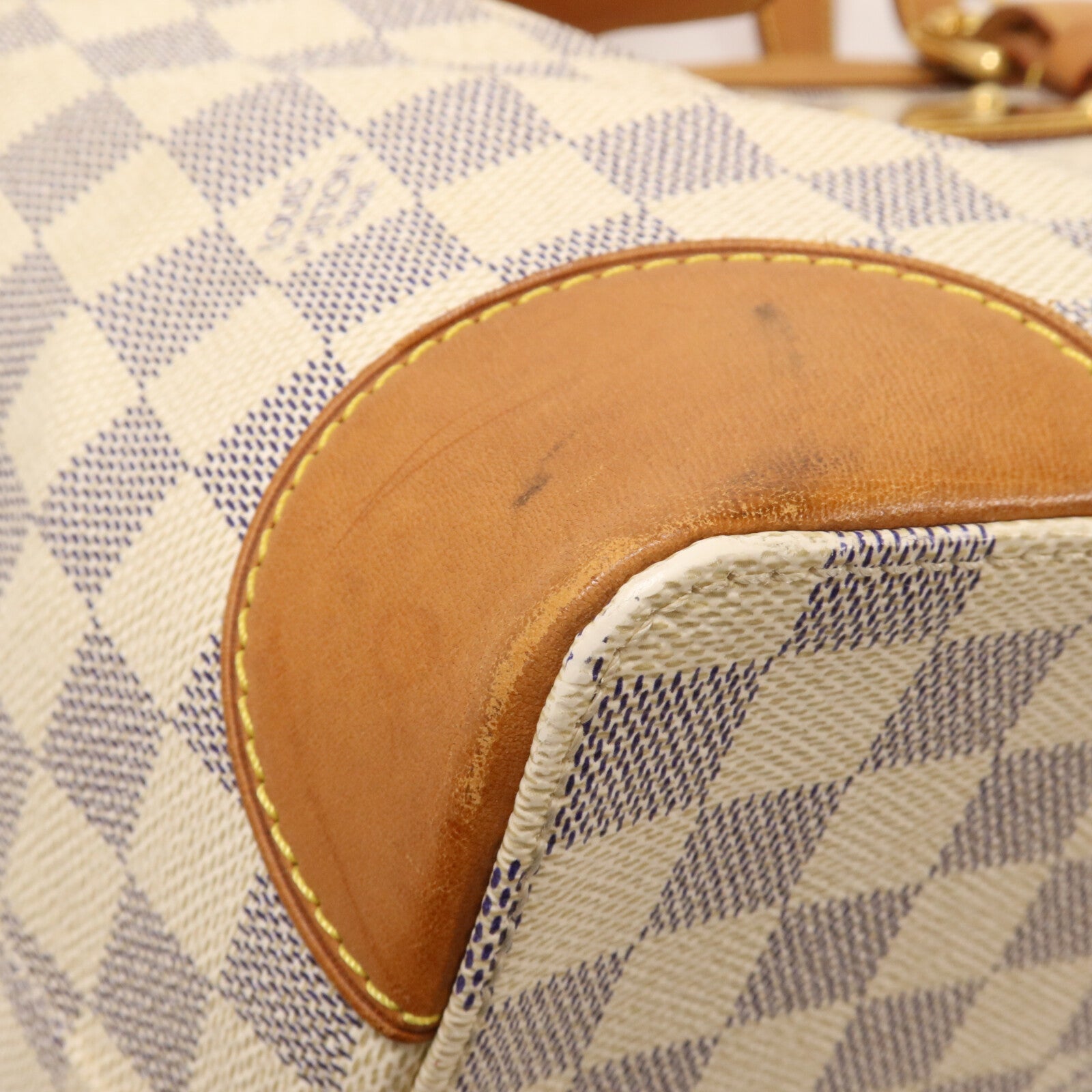 LOUIS VUITTON Damier Azur Hampstead MM肩背袋