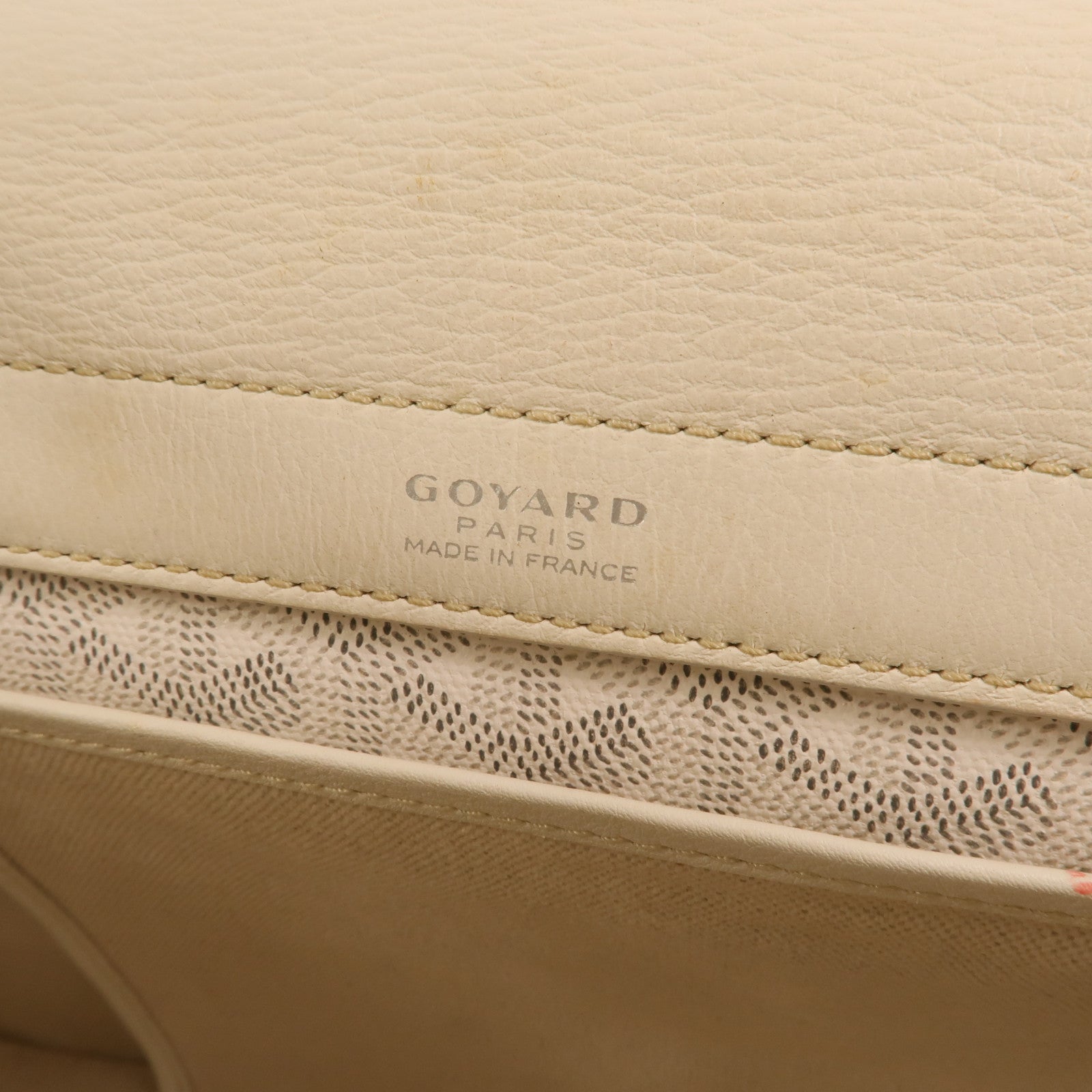 GOYARD 塗層帆布Rouette Souple PM銀扣肩背袋