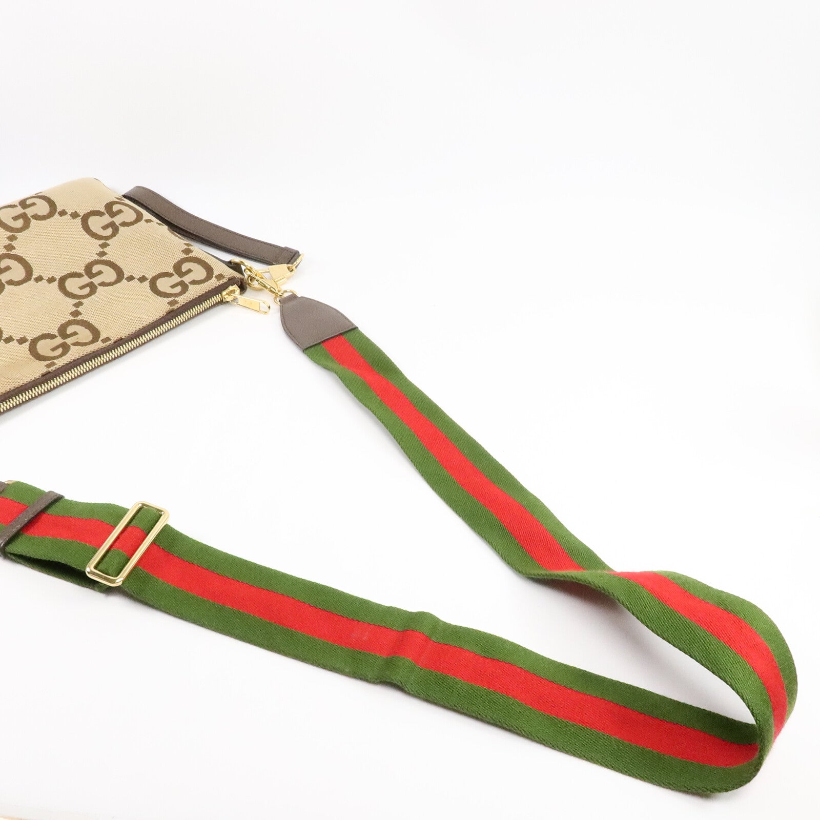 GUCCI 帆布Jumbo GG肩背袋