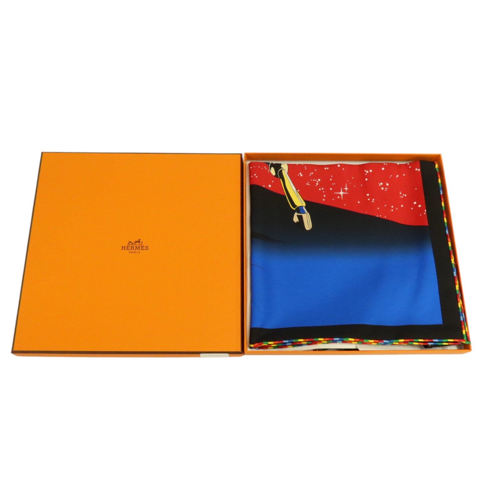 HERMES 絲質Scarf 90x90cm絲巾
