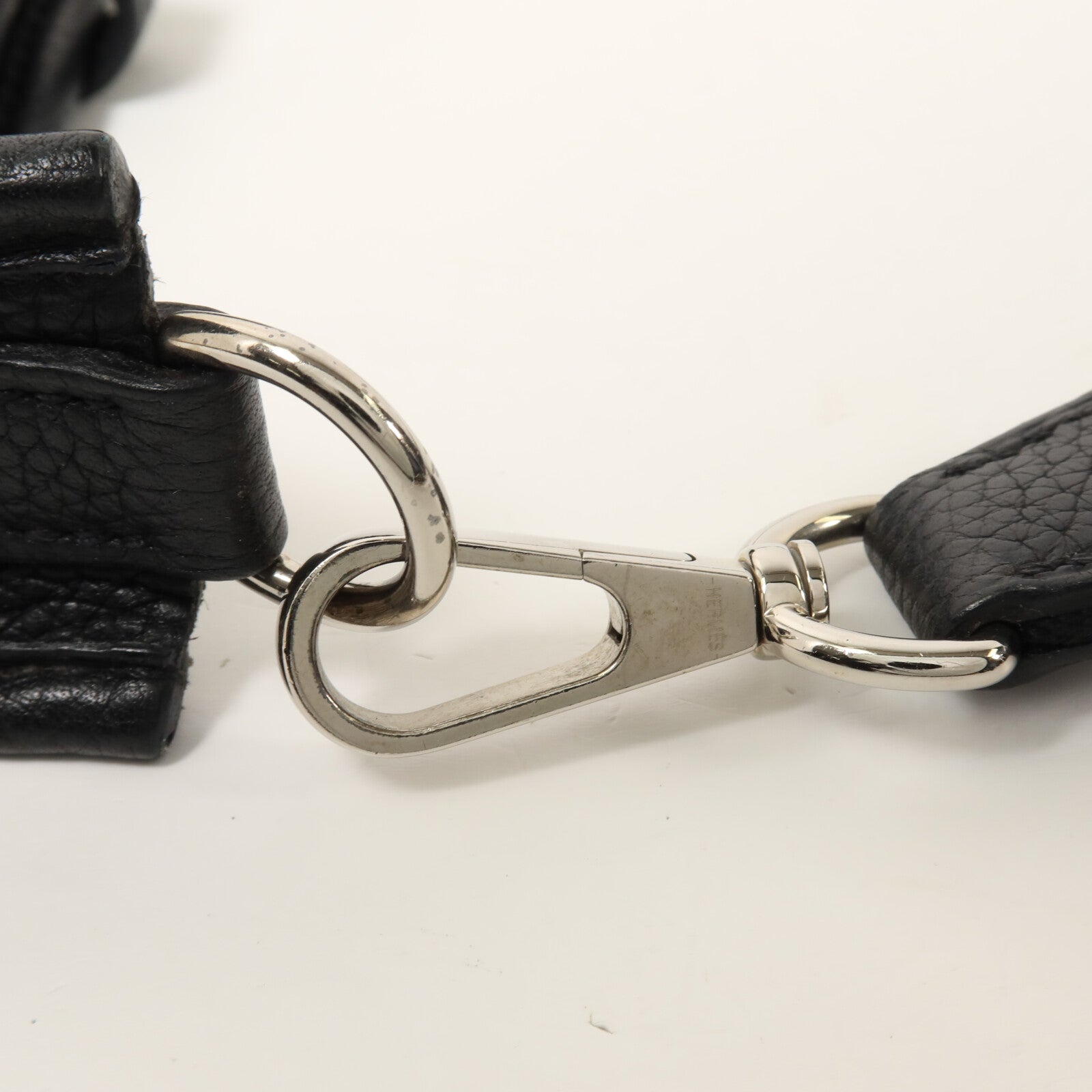 HERMES Clemence皮革Evelyne TPM肩背袋Noir