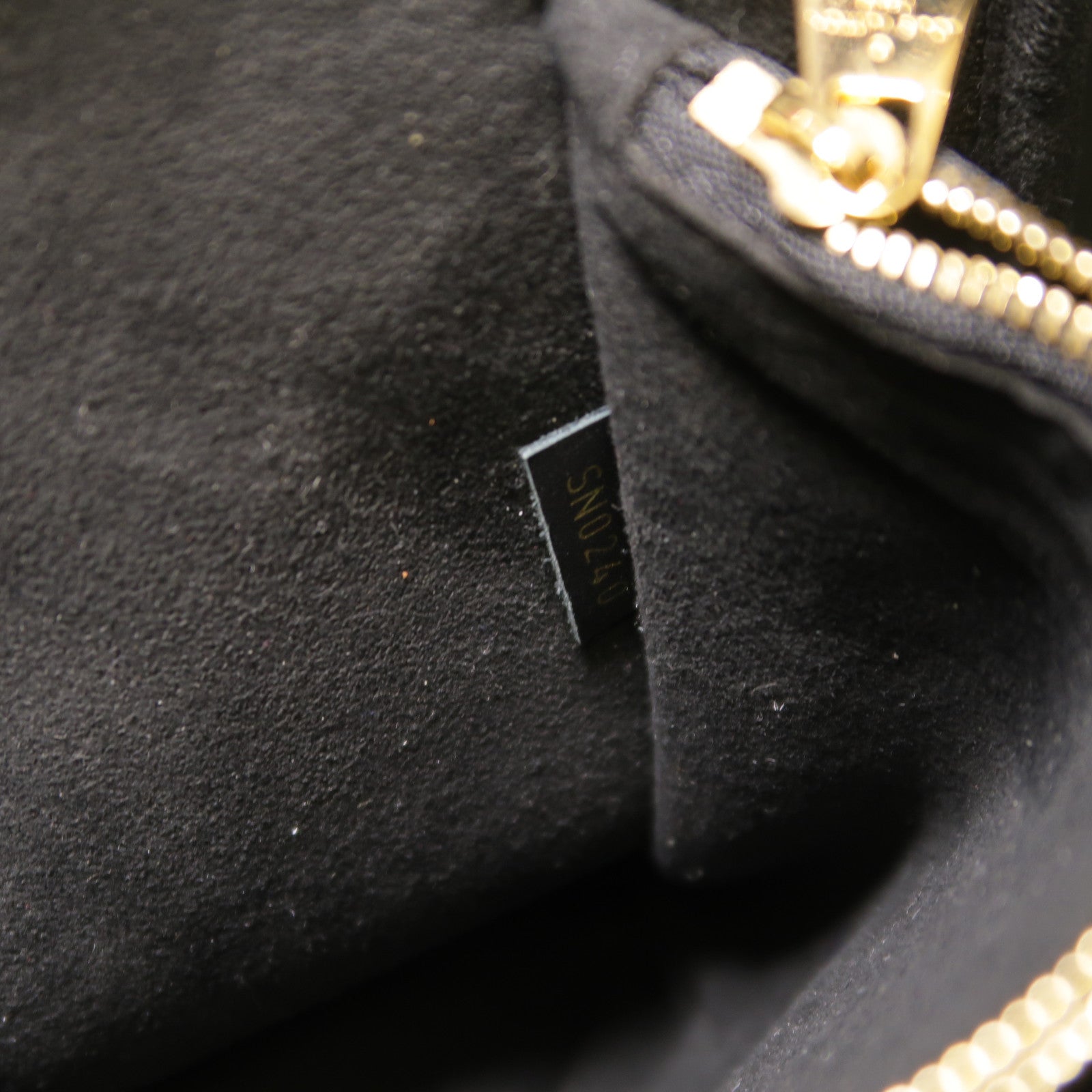 LOUIS VUITTON Damier Belmont金扣手挽肩背兩用袋