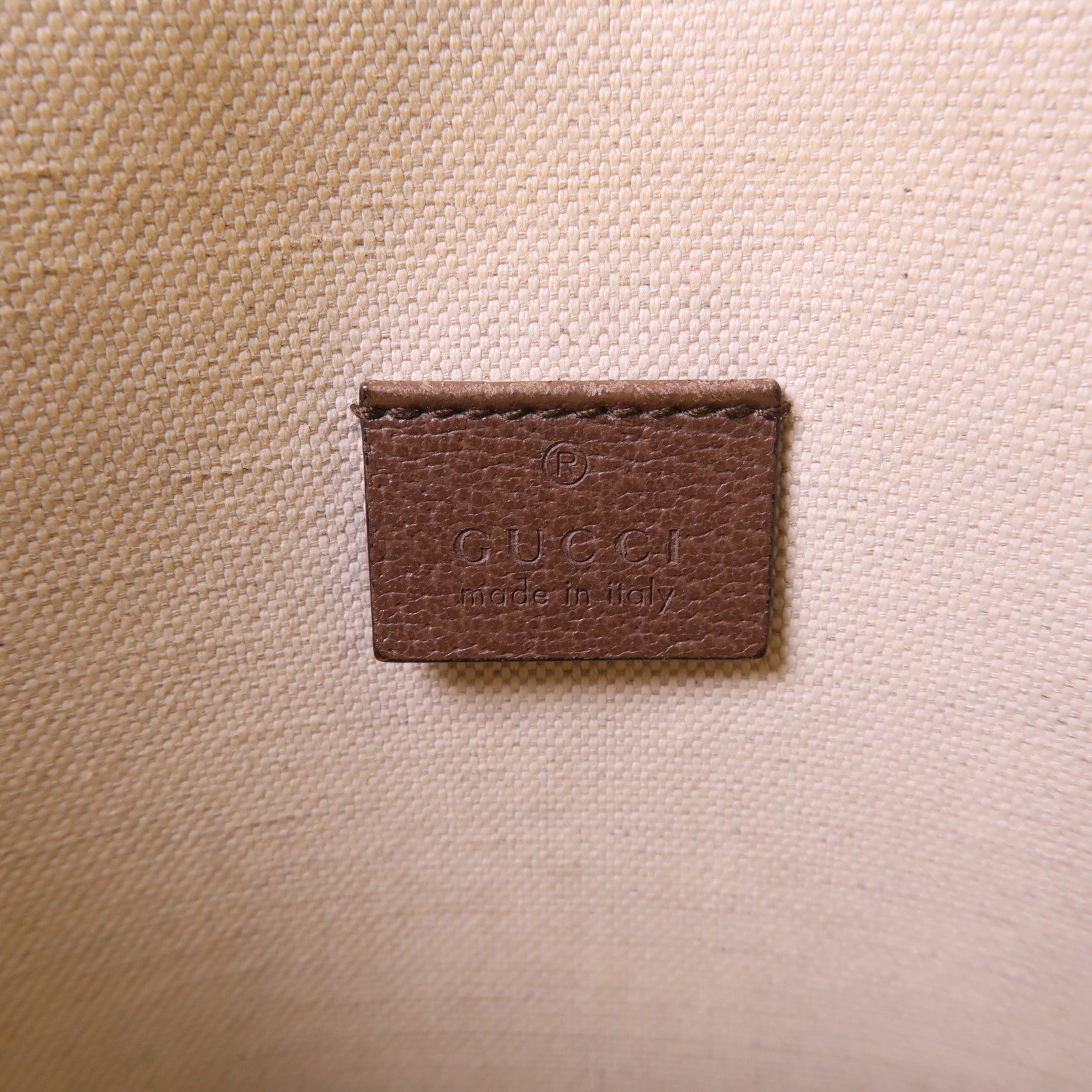 GUCCI 塗層帆布Neo Vintage GG Messenger金扣肩背袋