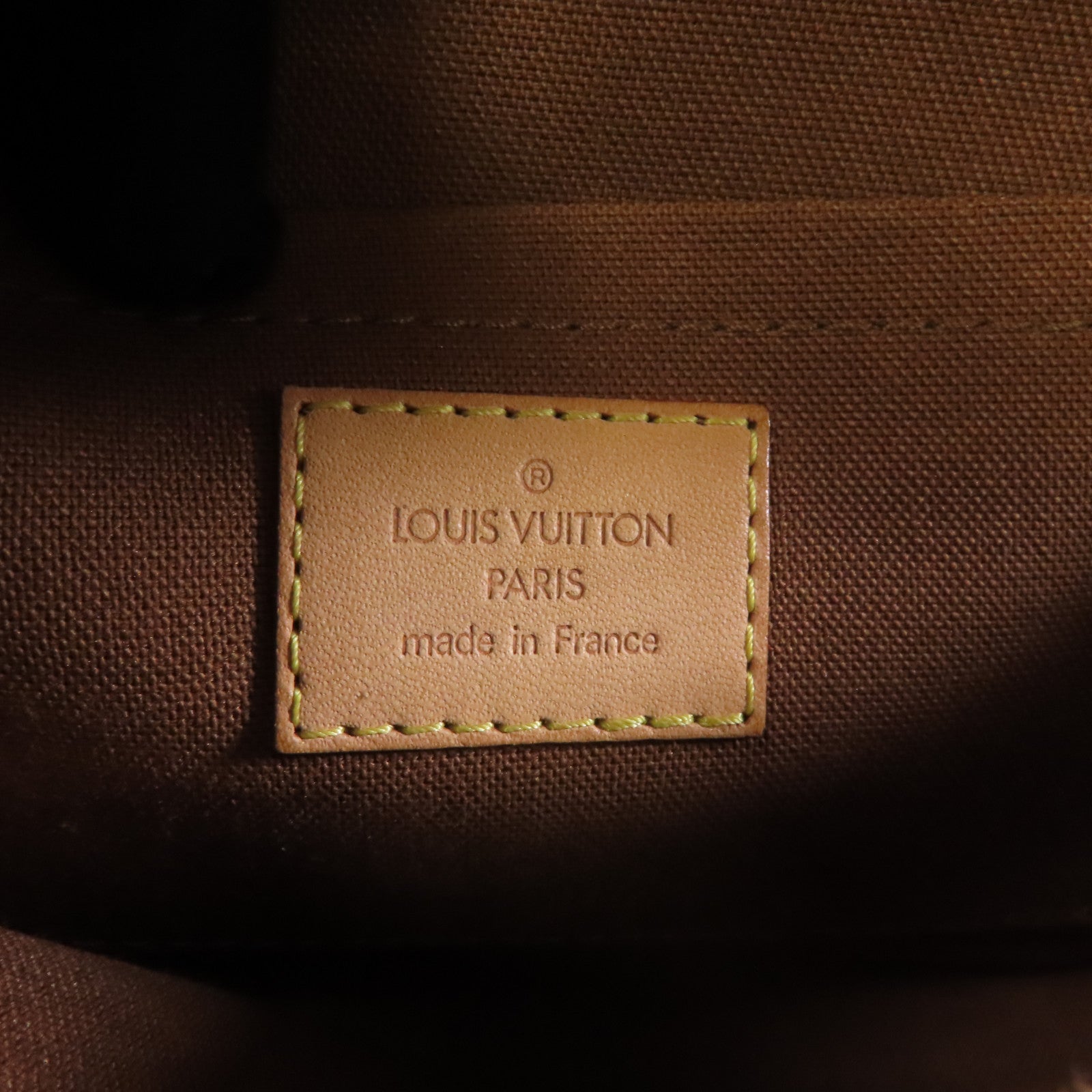 LOUIS VUITTON Monogram Pochette Marelle金扣腰包啡色
