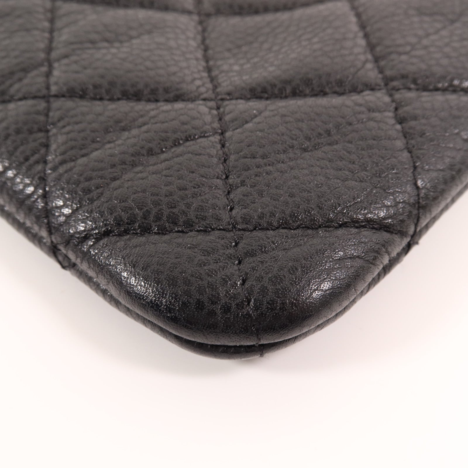 CHANEL 牛皮皮革Clutch金扣手拿包