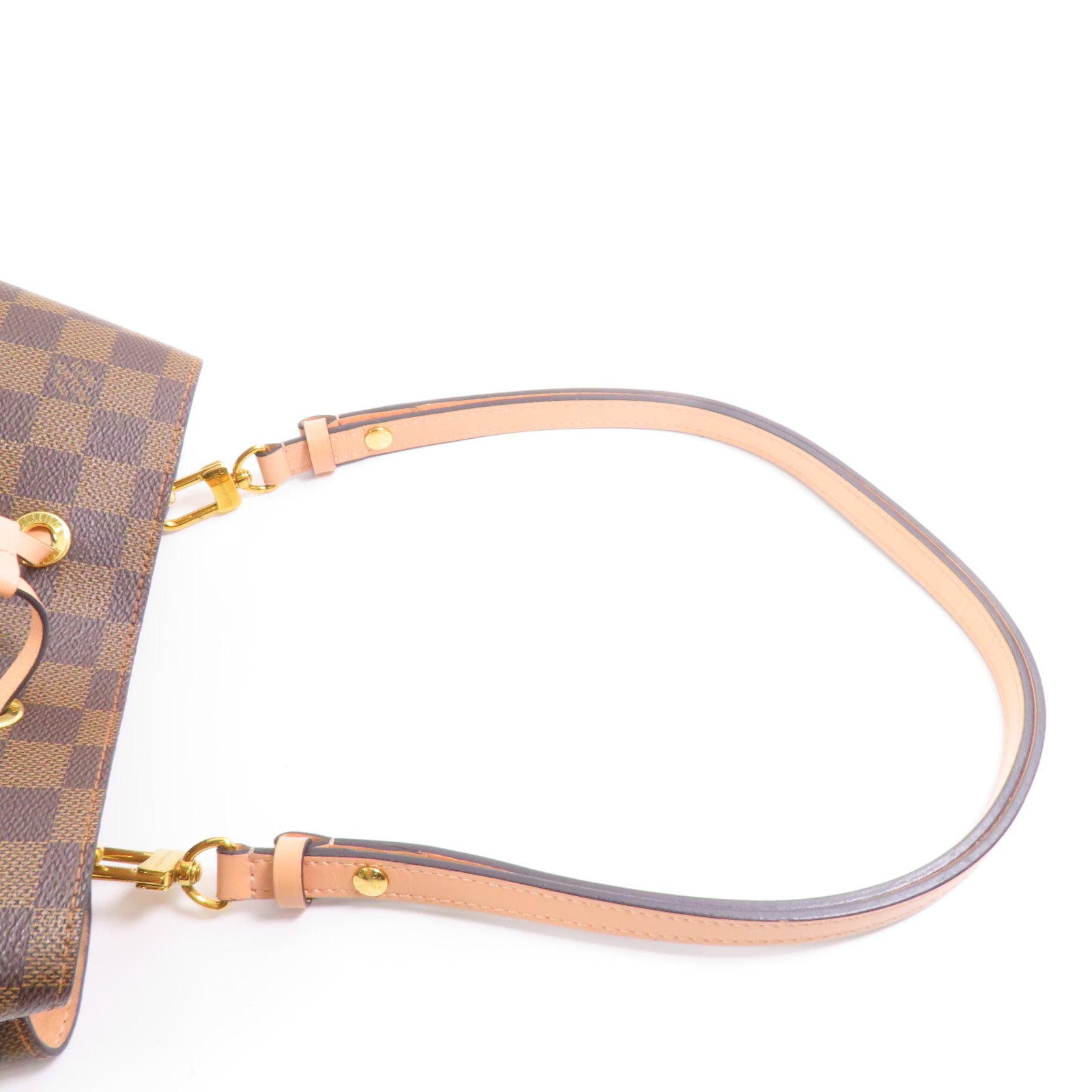 LOUIS VUITTON Damier NeoNoe MM金扣肩背袋