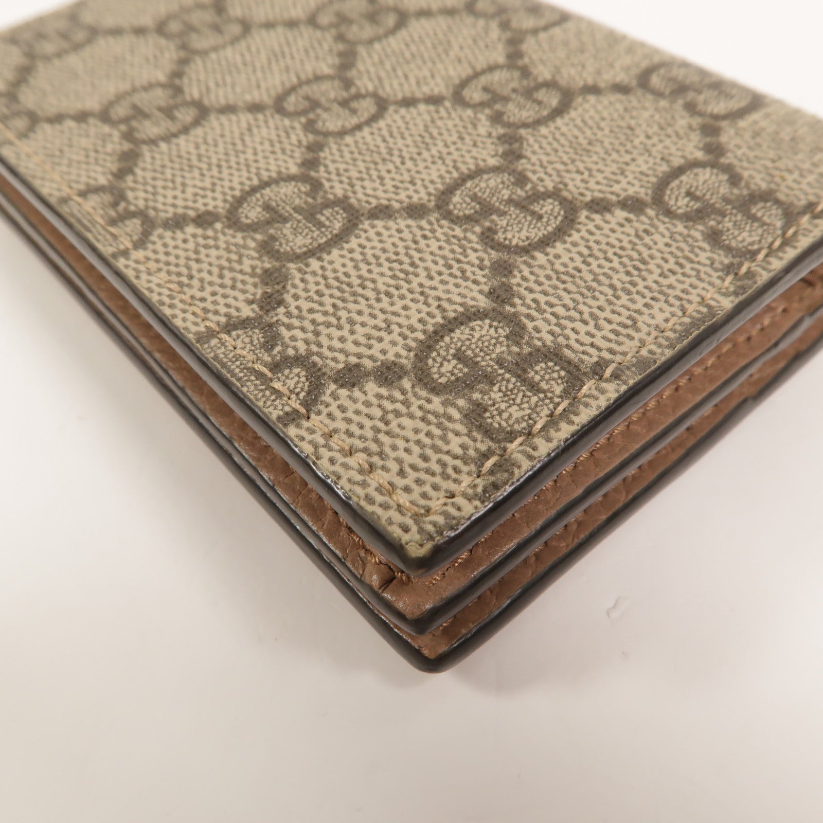 GUCCI 塗層帆布GG Marmont Wallet錢包
