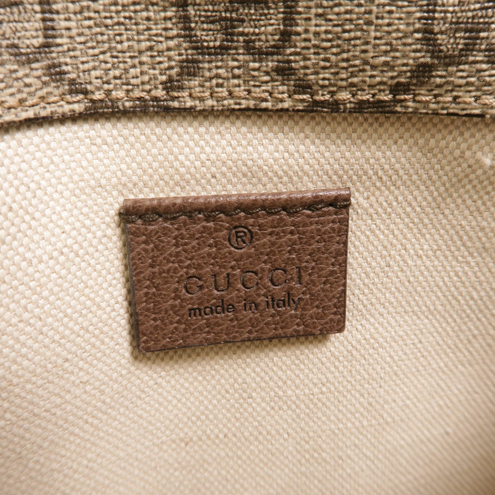 GUCCI 塗層帆布Neo Vintage腰包
