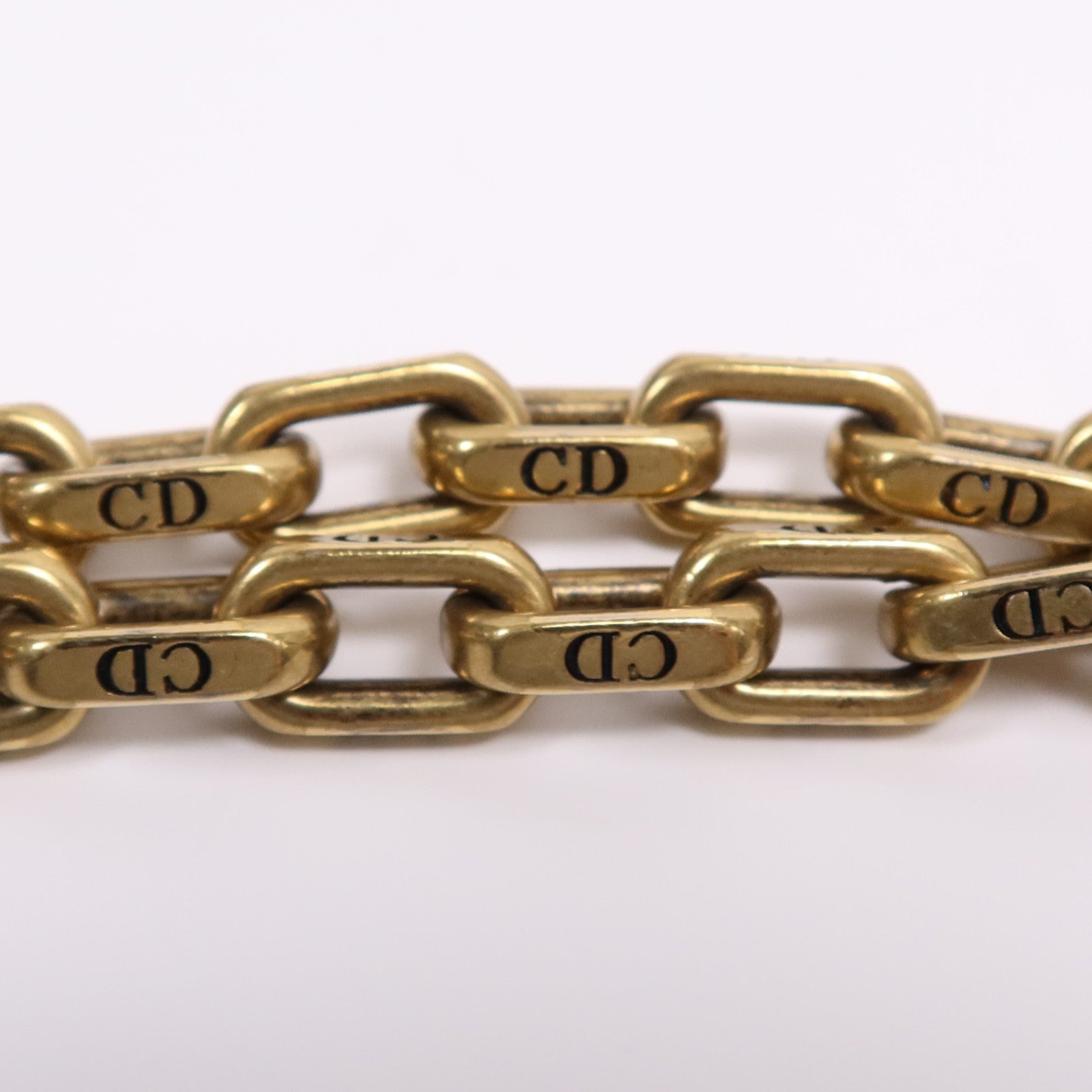 Dior 牛皮皮革Jadior金扣鏈帶肩背袋