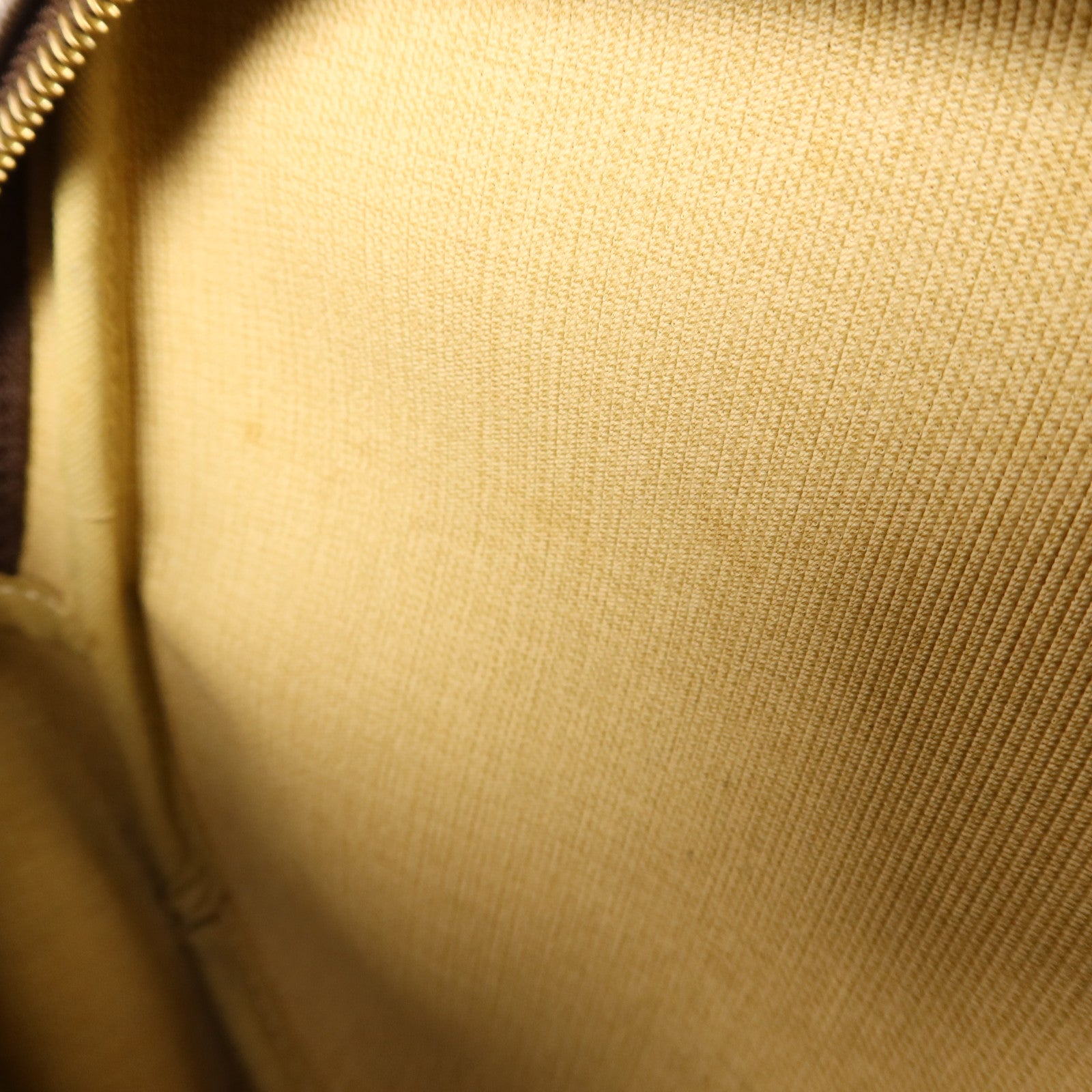 LOUIS VUITTON Monogram Reporter PM金扣肩背袋棕色