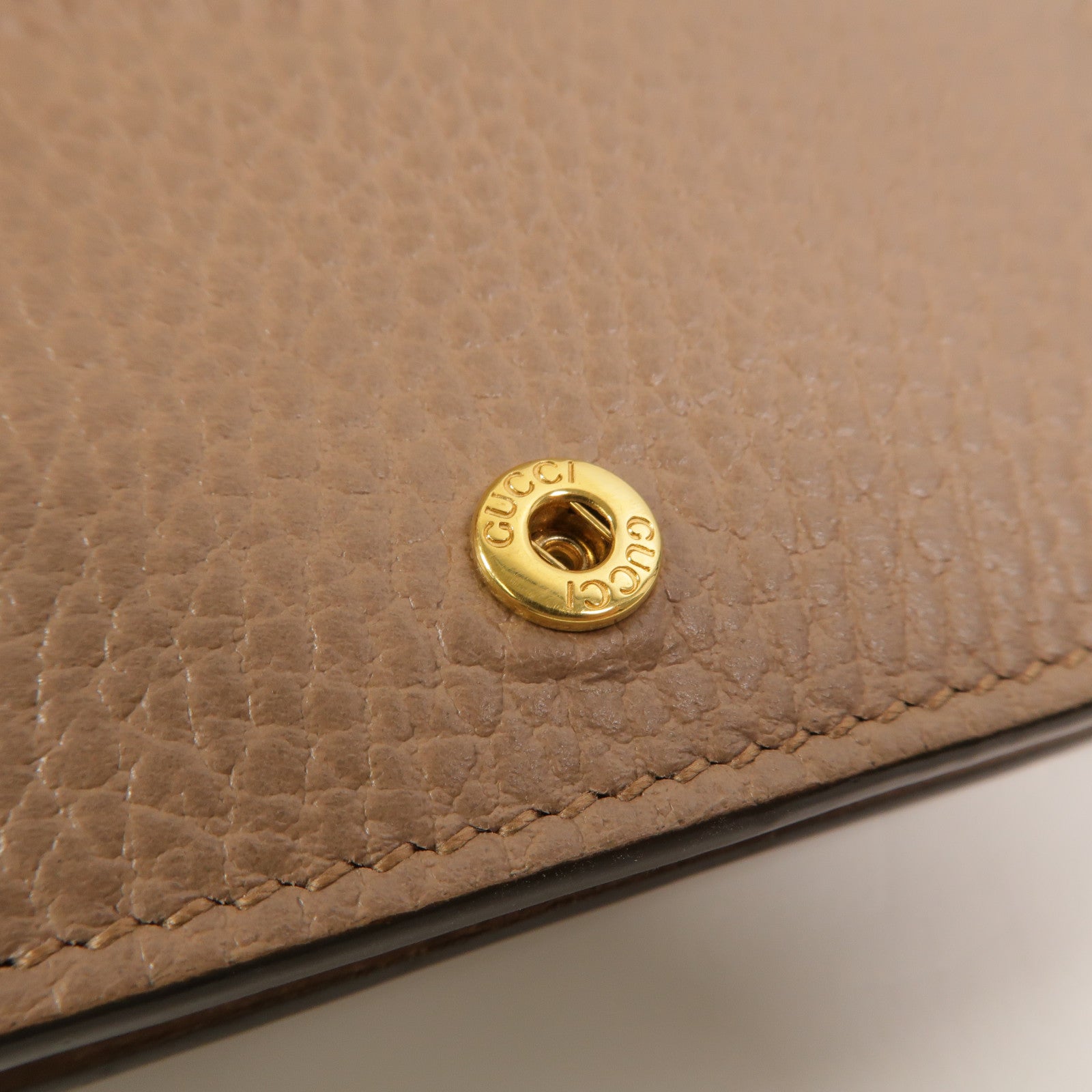 GUCCI 塗層帆布GG Marmont Wallet錢包