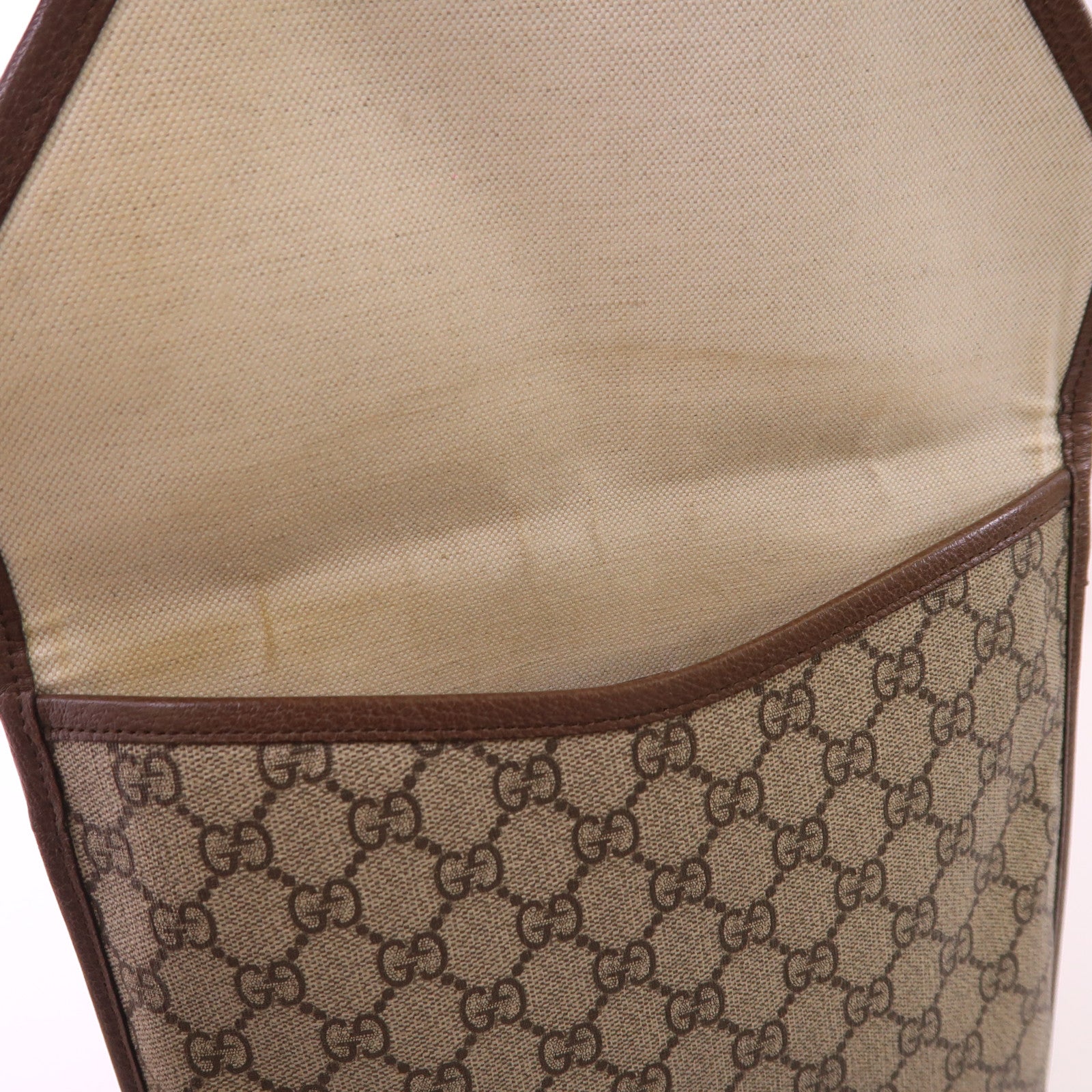 GUCCI 塗層帆布Neo Vintage GG Messenger金扣肩背袋