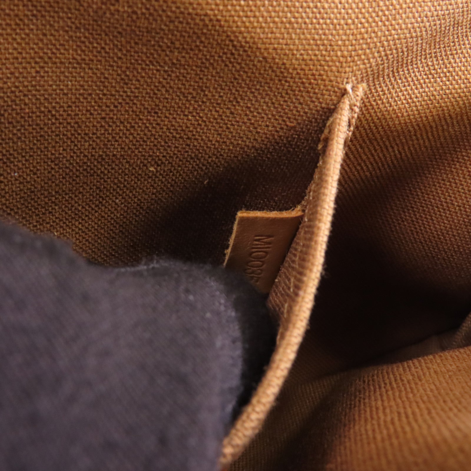 LOUIS VUITTON Monogram Pochette Marelle金扣腰包啡色