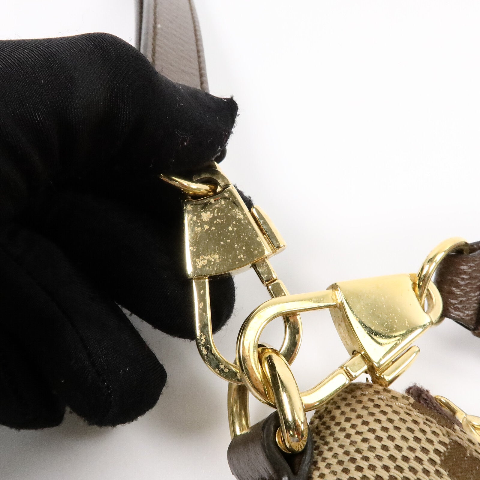GUCCI 帆布Jumbo GG肩背袋