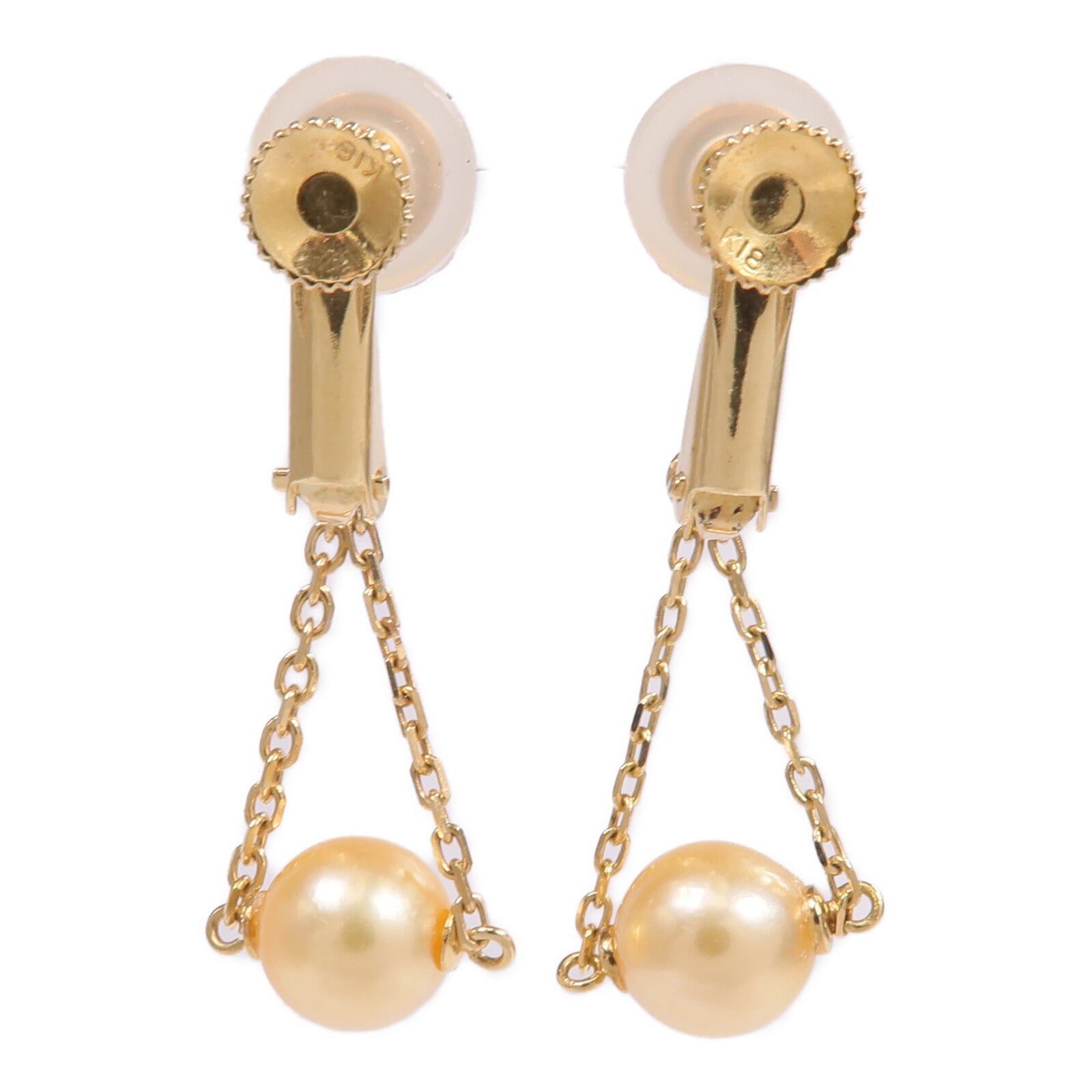 JEWELRY 18K黃金Pearl Earrings珍珠耳環