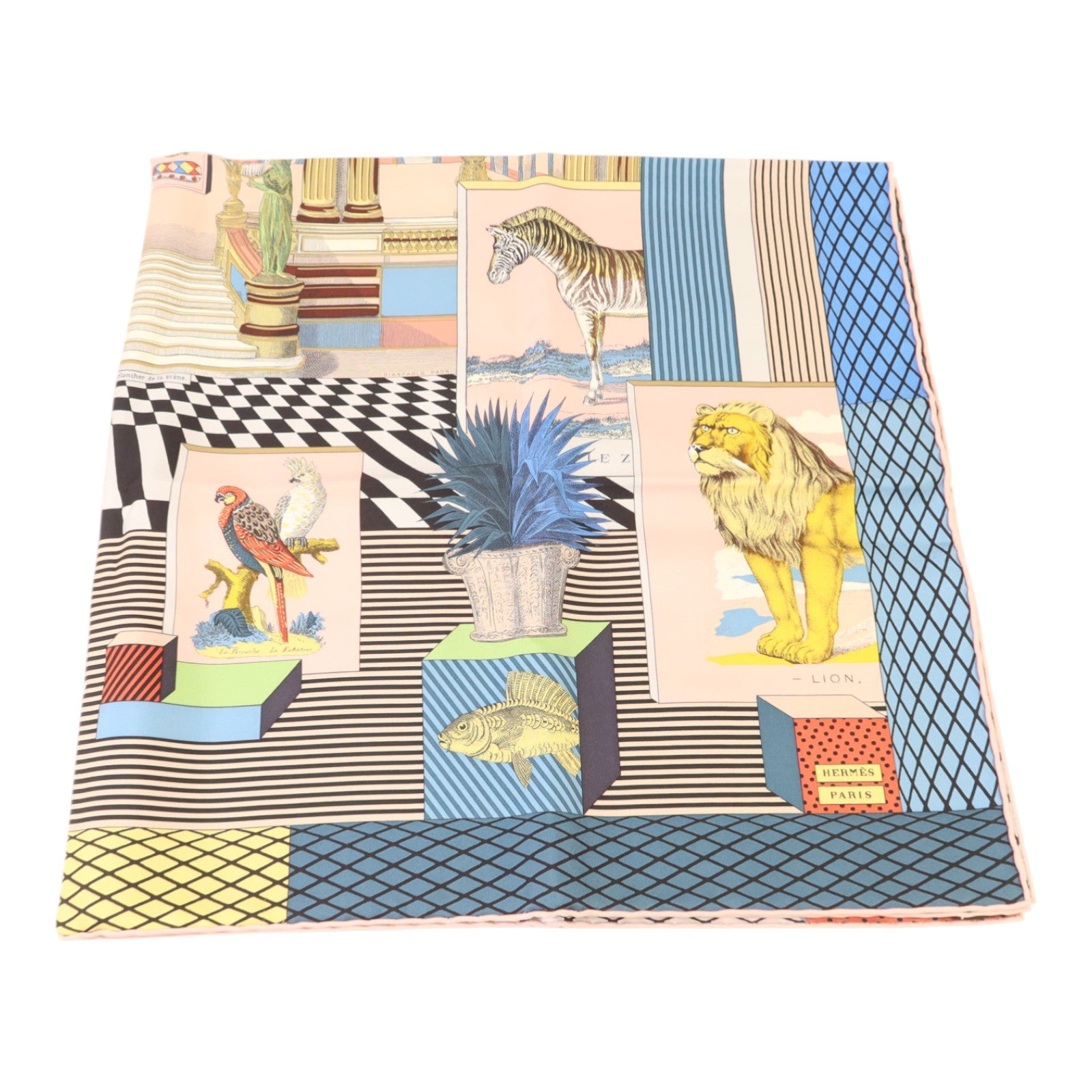 HERMES 絲質Scarf 90x90Scarf絲巾
