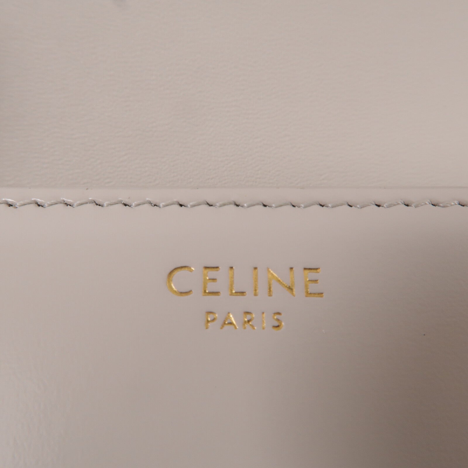 CELINE 牛皮皮革Teen Triomphe肩背袋