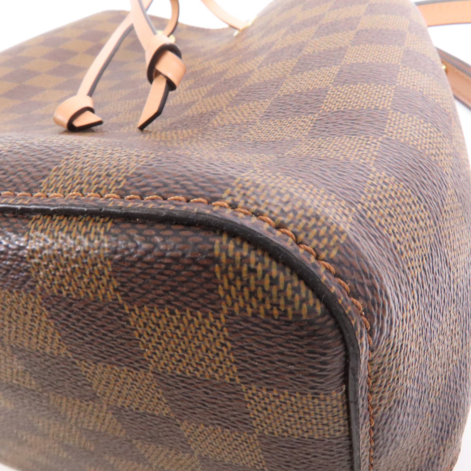 LOUIS VUITTON Damier NeoNoe MM金扣肩背袋