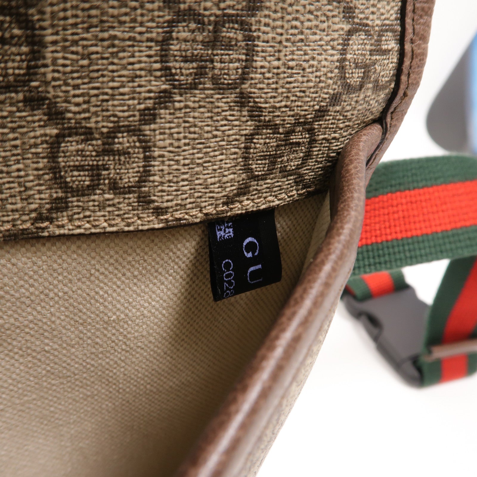 GUCCI 塗層帆布Neo Vintage腰包