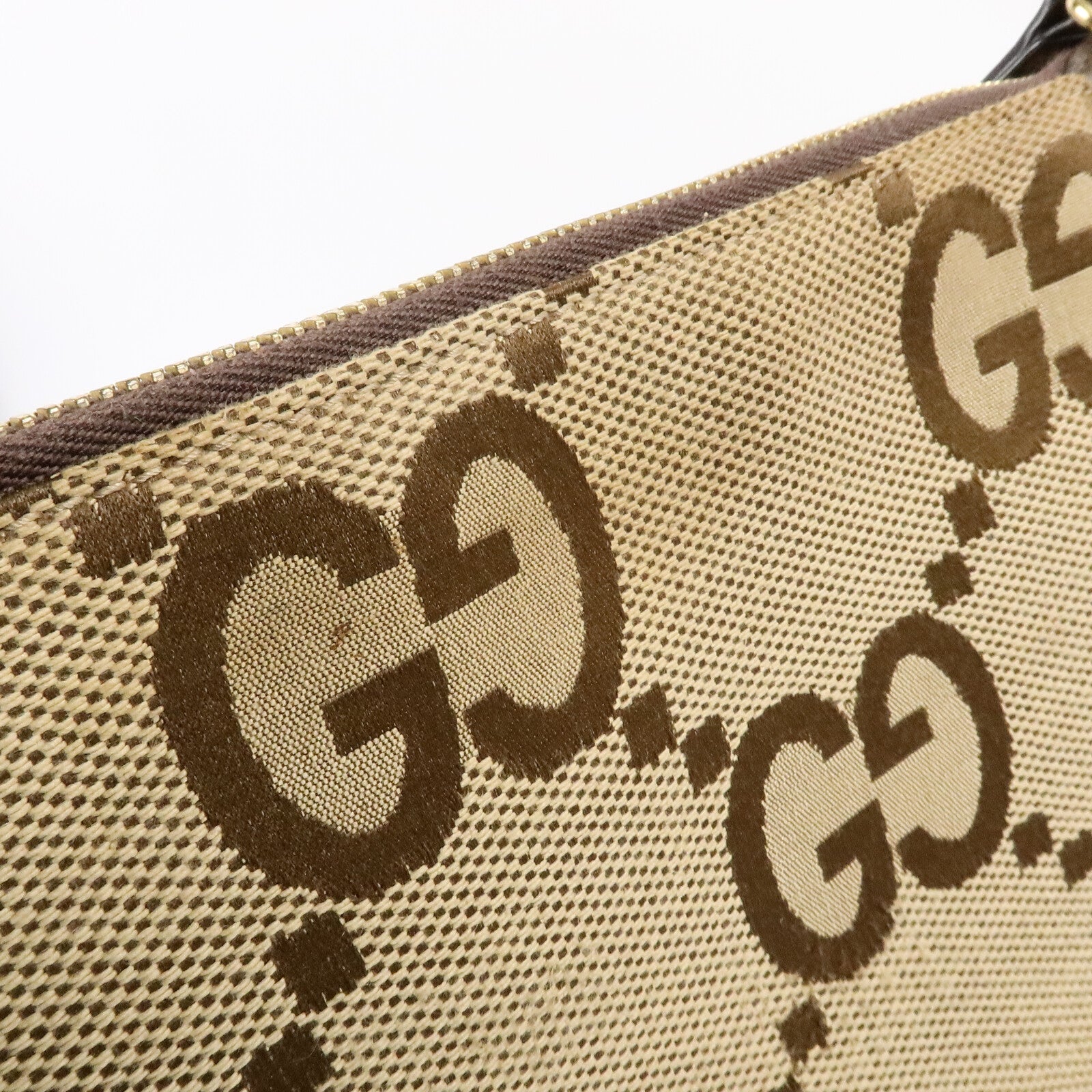 GUCCI 帆布Jumbo GG肩背袋