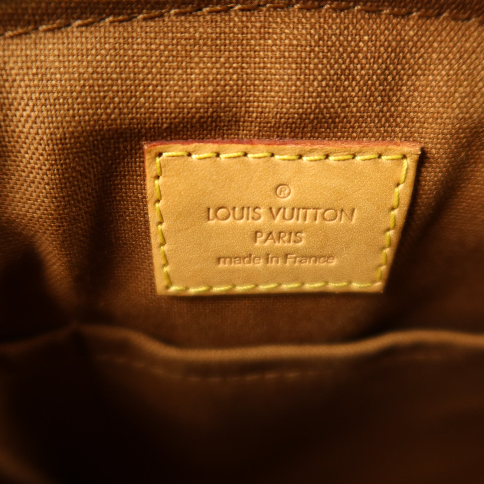 LOUIS VUITTON Monogram Tivoli PM金扣手挽袋