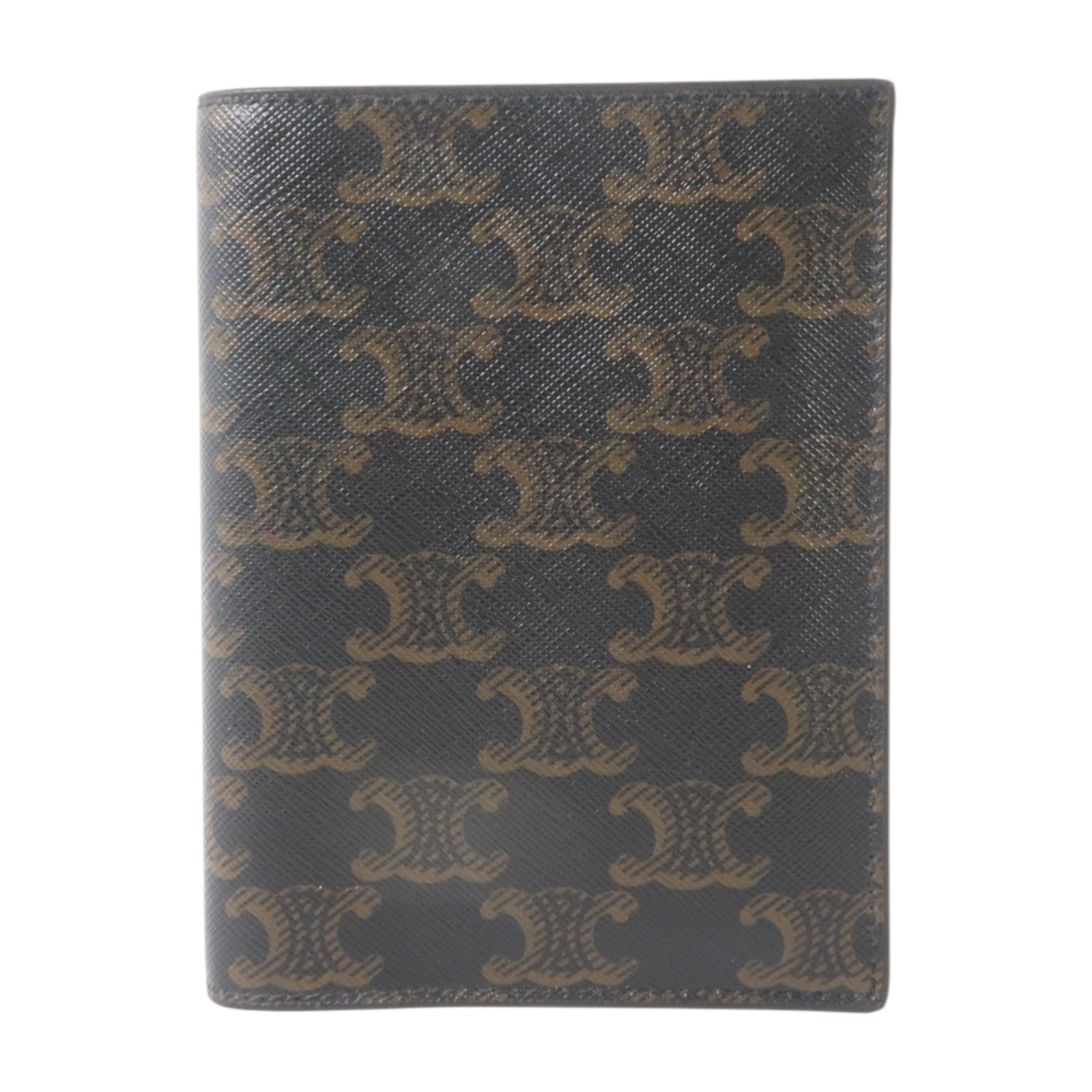 CELINE Triomphe塗層帆布Passport Case護照套