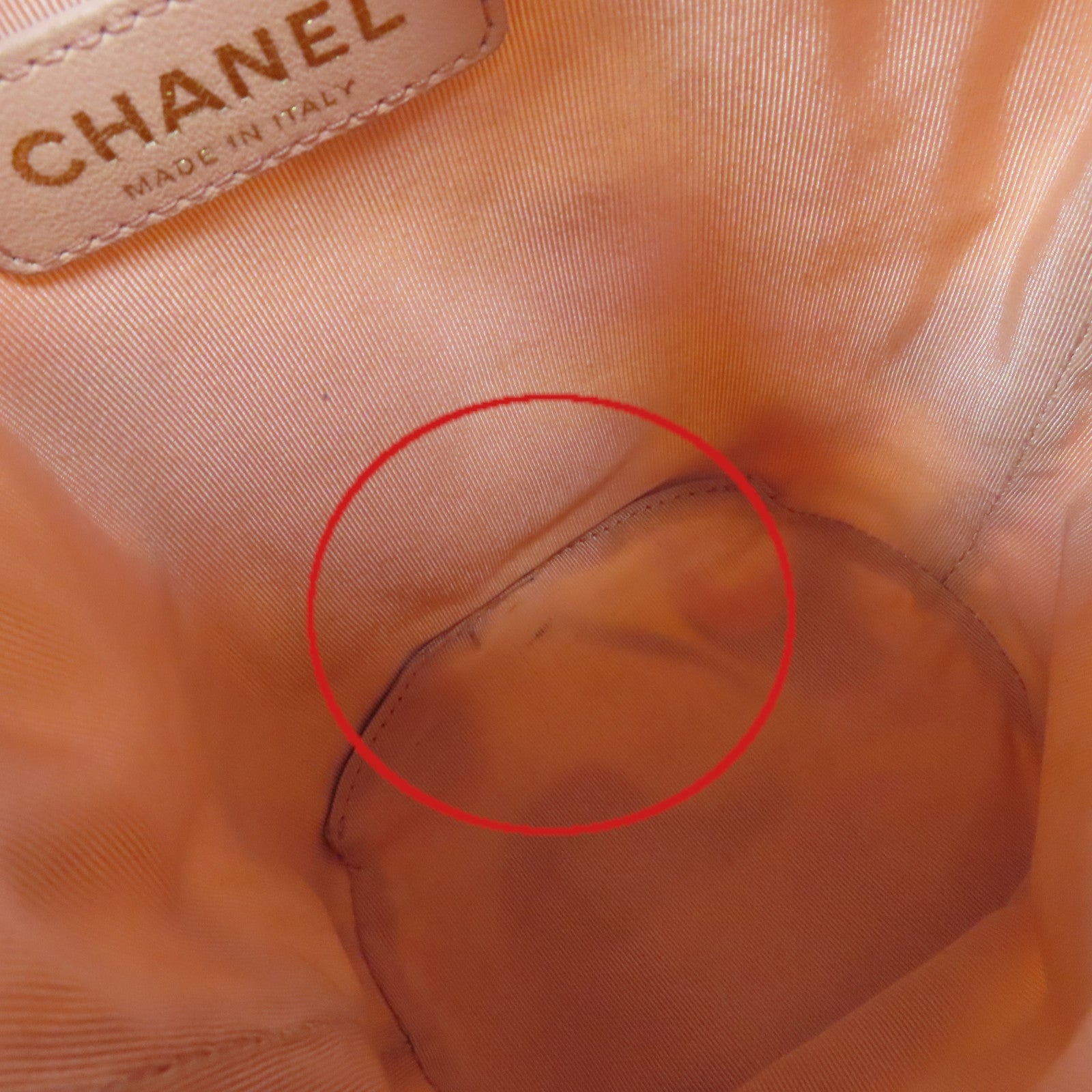 CHANEL **【激減優惠】菱格牛皮皮革/帆布Chain Shoulder Bucket Bag金扣鏈帶肩背袋袋黑色/彩色
